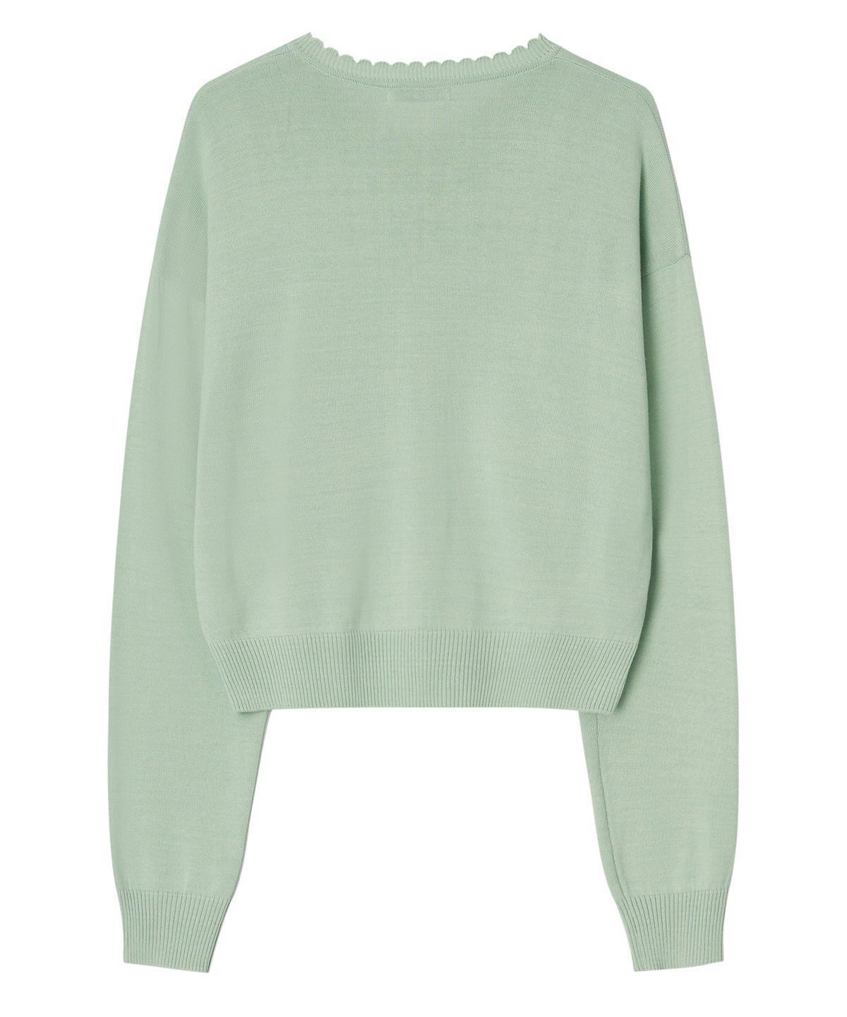 뉴루키(NEW LOOKY) Base loose fit cardigan_Mint