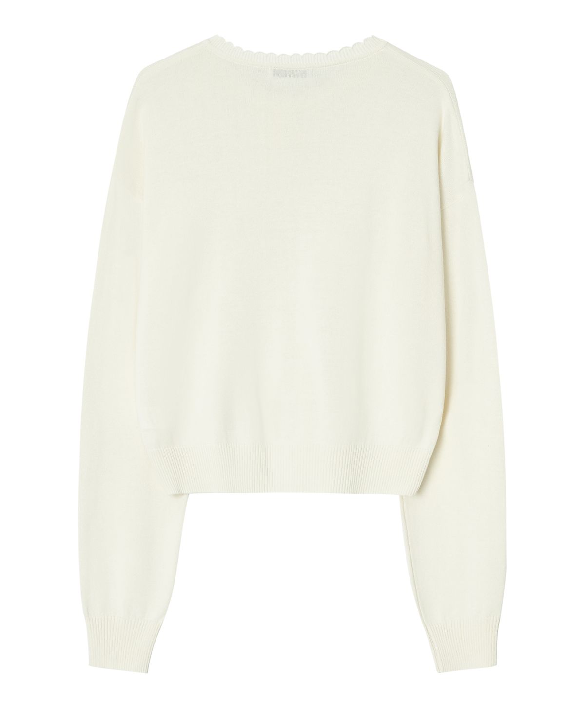 뉴루키(NEW LOOKY) Base loose fit cardigan_Ivory