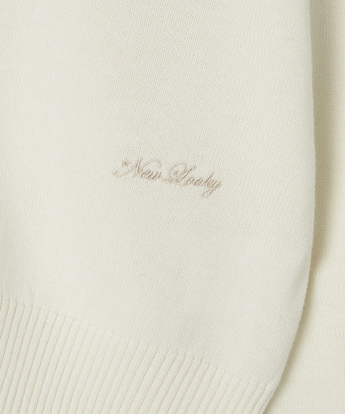 뉴루키(NEW LOOKY) Base loose fit cardigan_Ivory