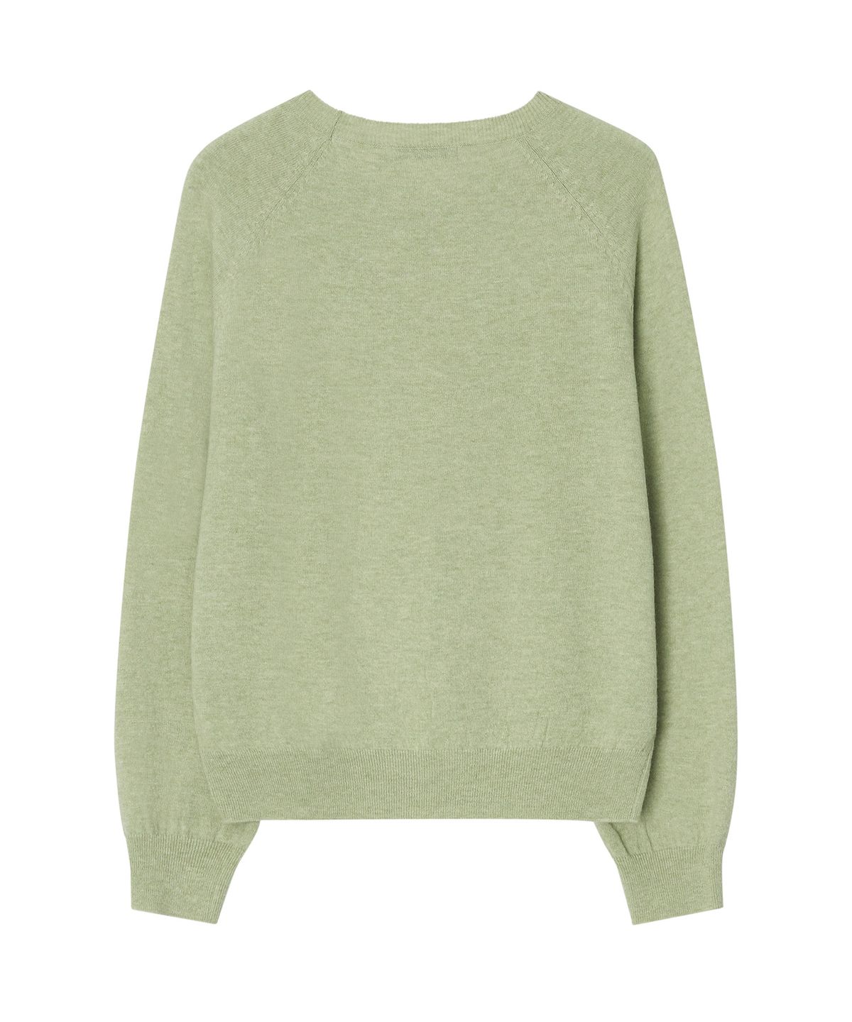 뉴루키(NEW LOOKY) Cozy round knit pullover_Light green