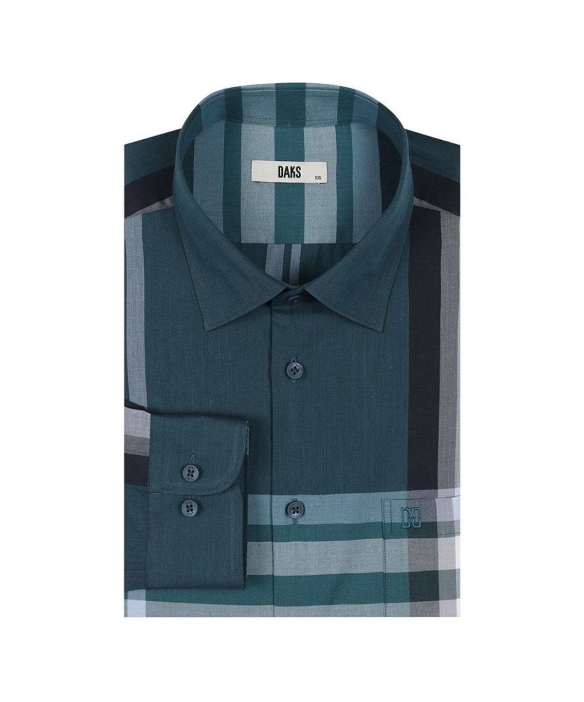 닥스셔츠(DAKS SHIRTS) 면혼방 슈퍼 빅체크 캐주얼셔츠 레귤러핏_DMP1SHCL101E1