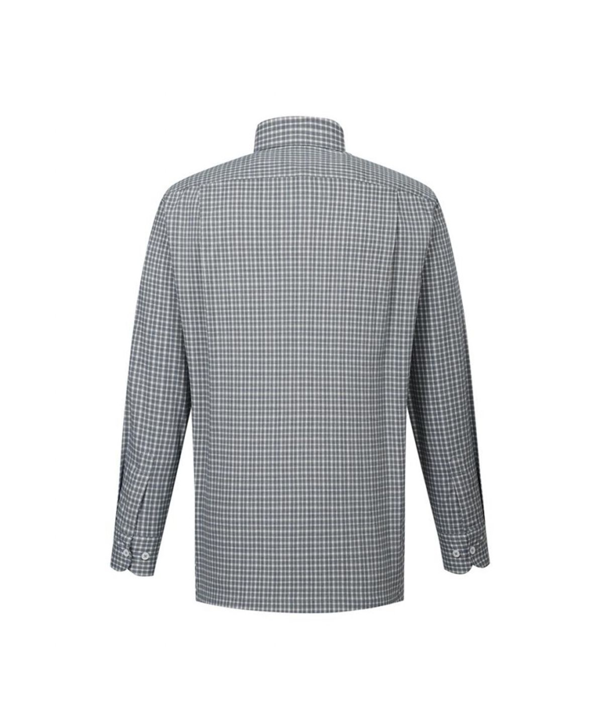 닥스셔츠(DAKS SHIRTS) 기모 폴리혼방 이지케어 스트레치 스몰 체크 캐주얼셔츠 레귤러핏_DMP1SHCL104E1