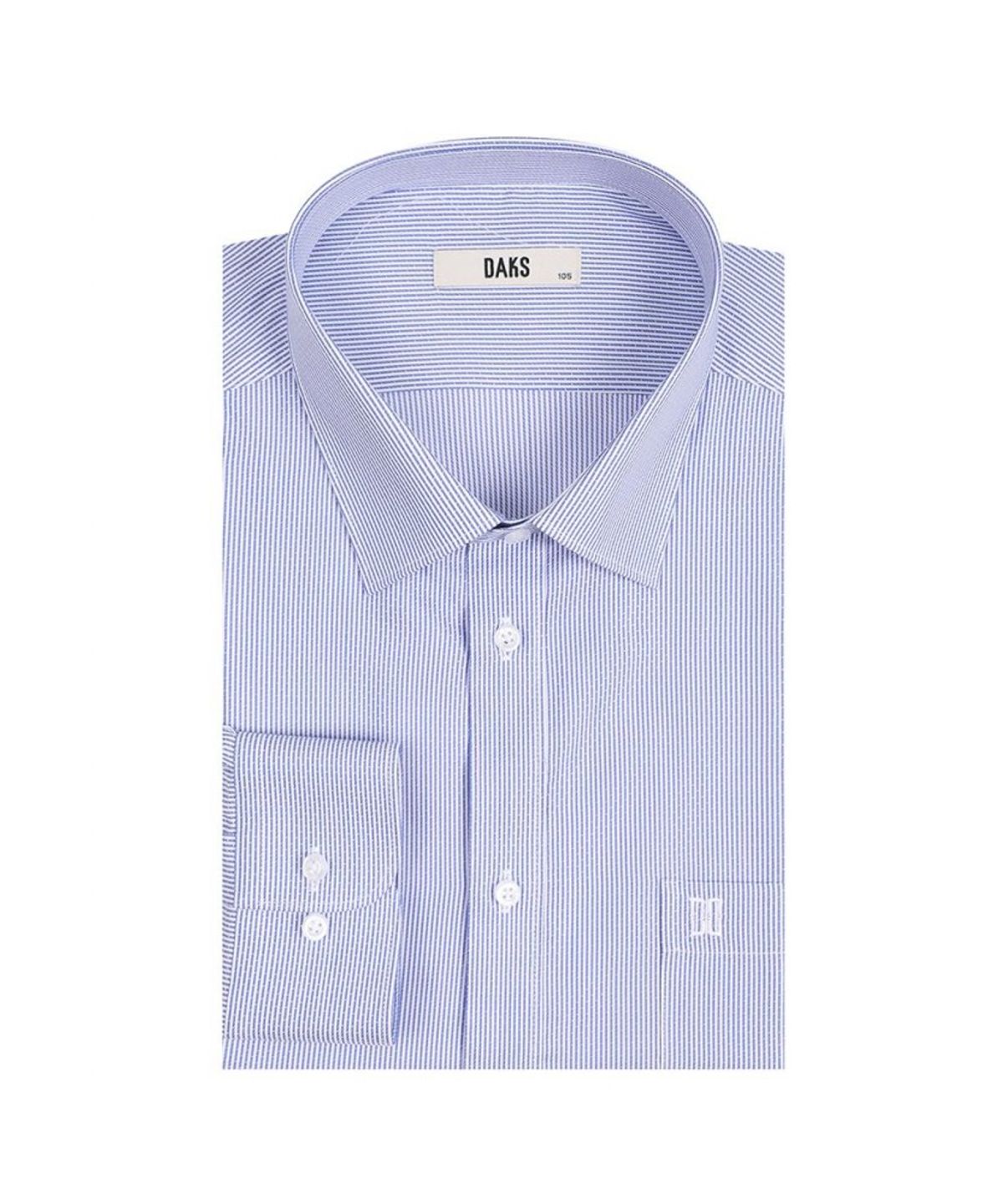 닥스셔츠(DAKS SHIRTS) 케어 면혼방 스트라이프 드레스셔츠_DMP1SHDL120B1