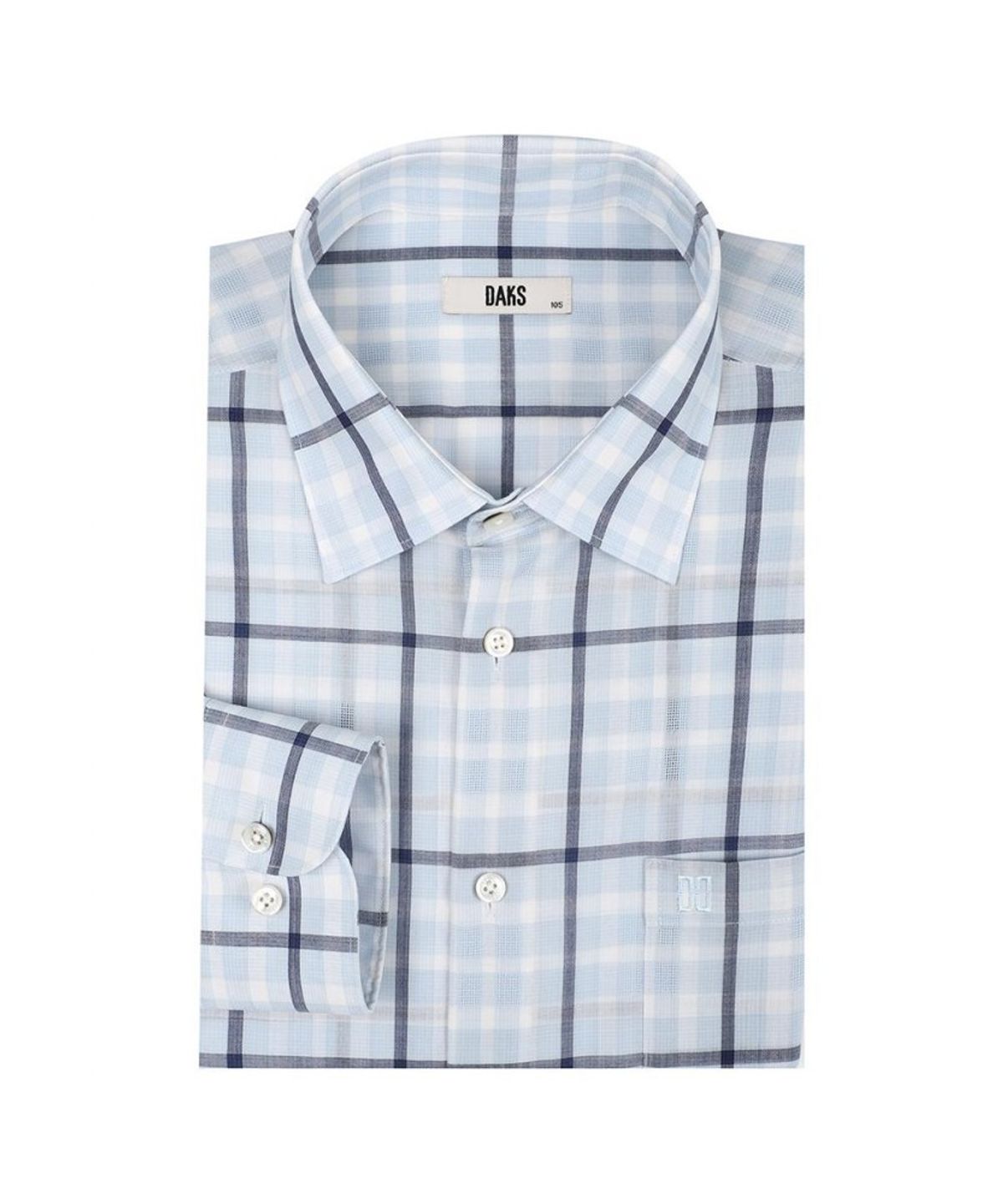 닥스셔츠(DAKS SHIRTS) 울혼방 하우스체크 캐주얼셔츠 레귤러핏_DMS1SHCL141B1
