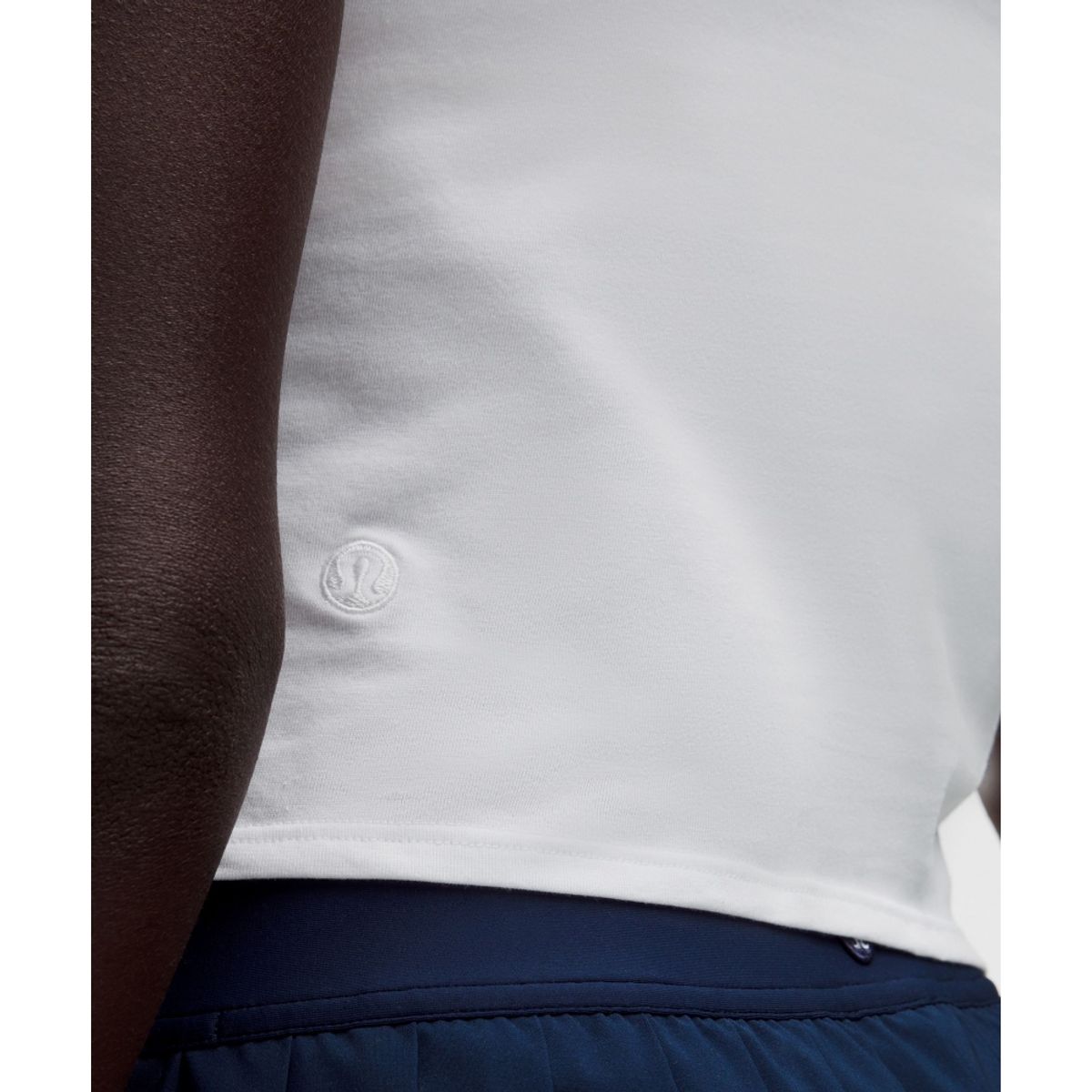 룰루레몬(LULULEMON) 코튼 링거 베이비 티 *테니스 듀스  WHT CLBL
