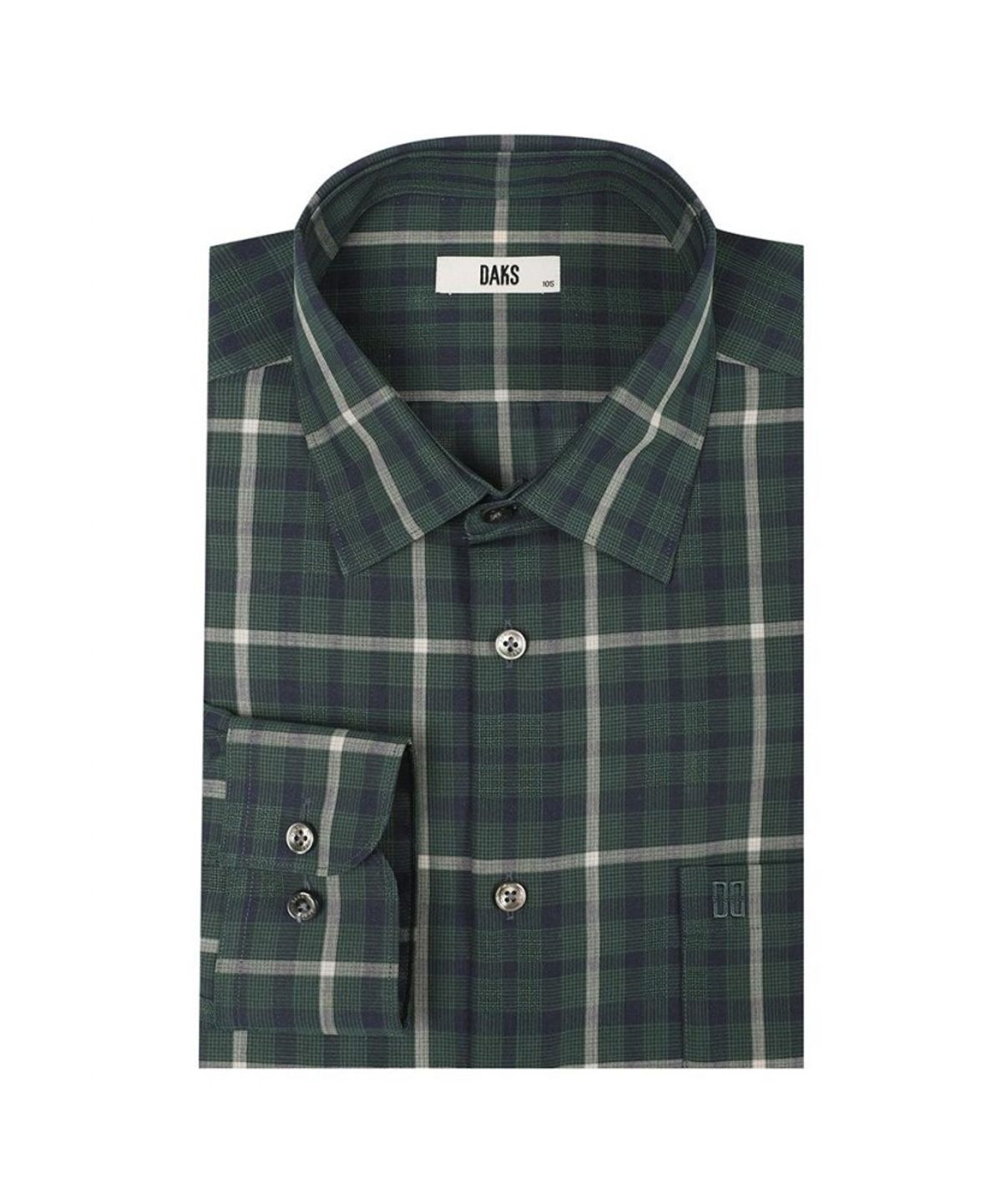 닥스셔츠(DAKS SHIRTS) 울혼방 하우스체크 캐주얼셔츠 레귤러핏_DMS1SHCL141E1