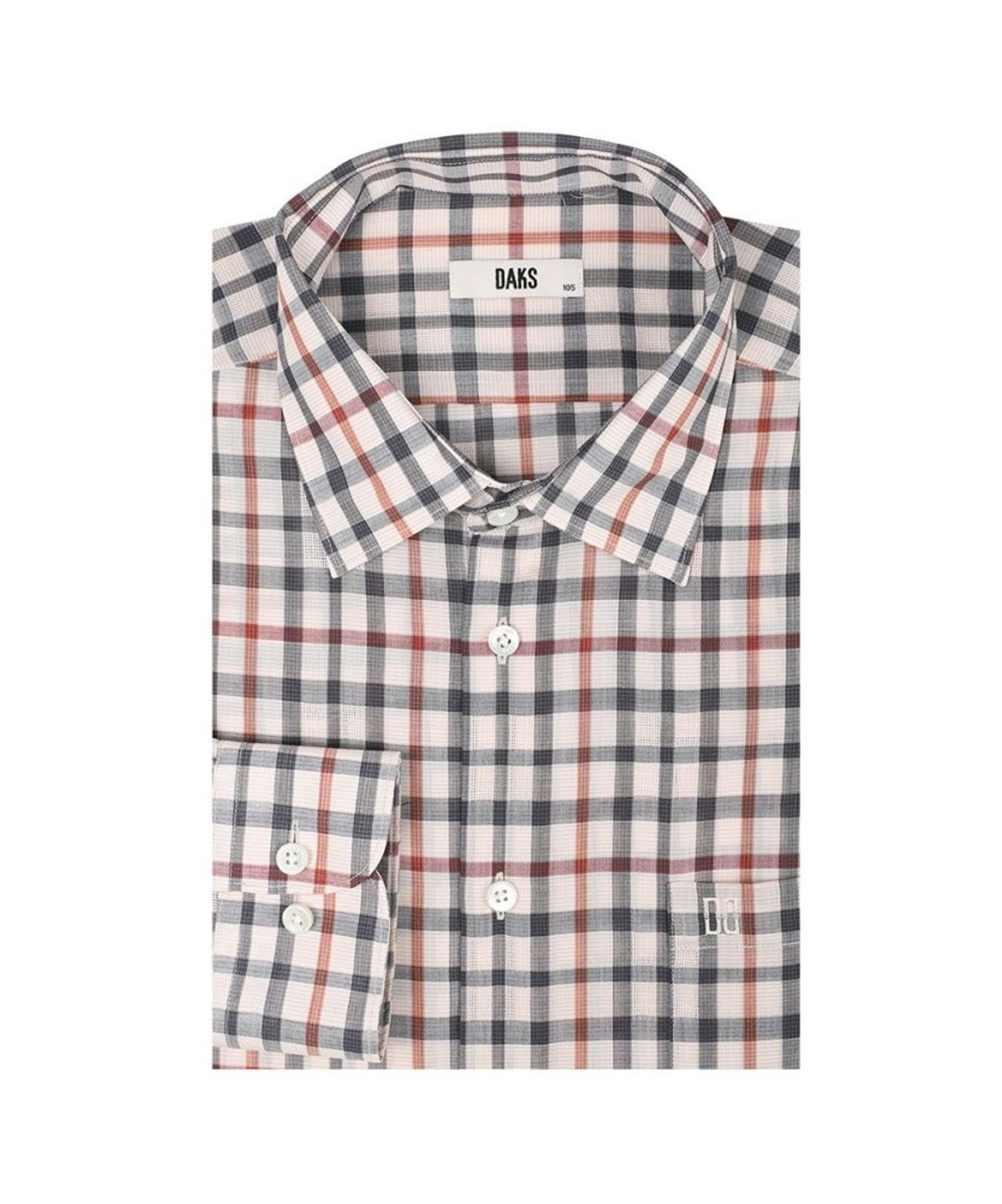 닥스셔츠(DAKS SHIRTS) 울혼방 하우스체크 캐주얼셔츠 레귤러핏_DMS1SHCL141I1