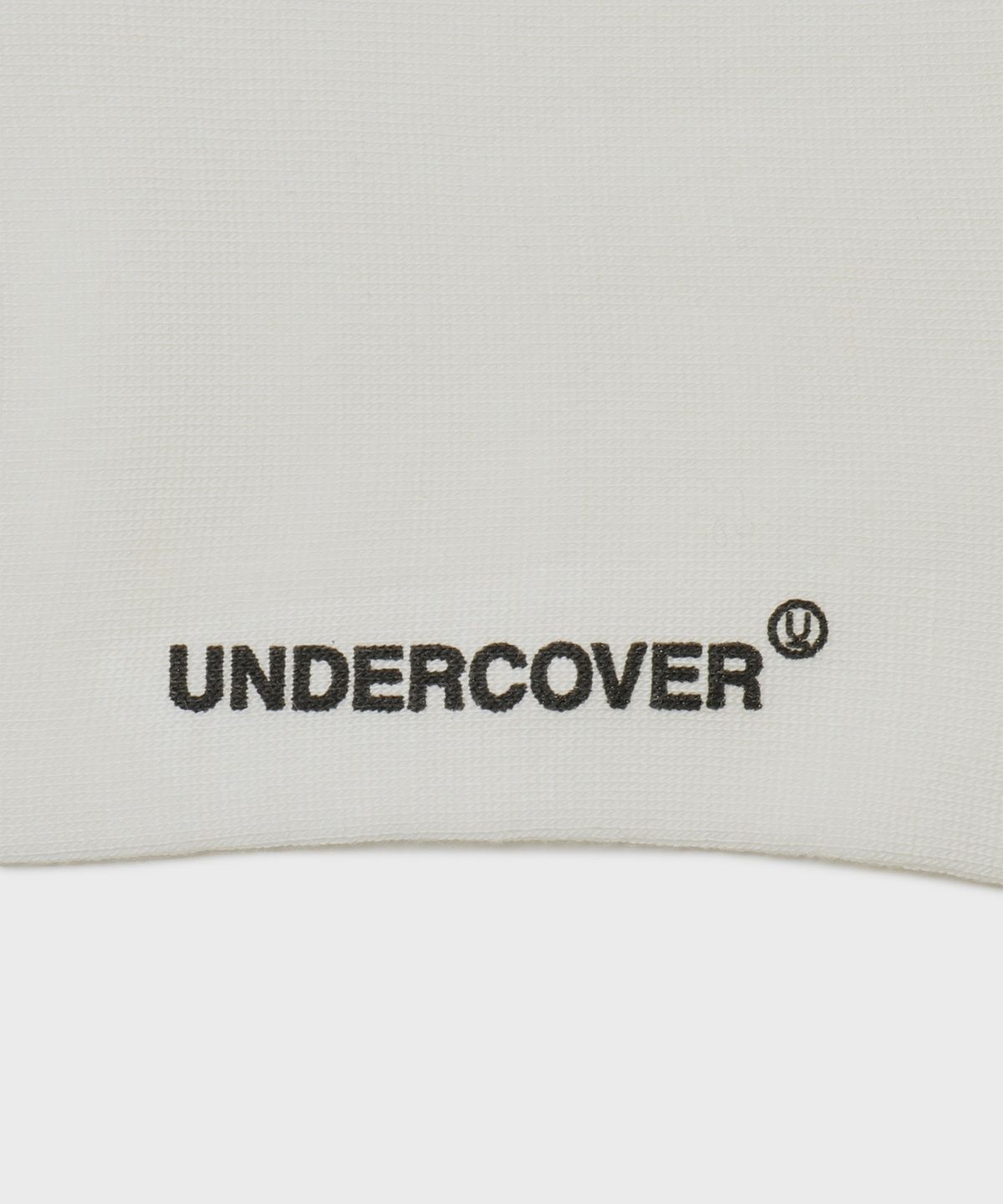 언더커버(UNDERCOVER) (U) 삭스 블랙 UP2E1L02 SOCKS BLACK