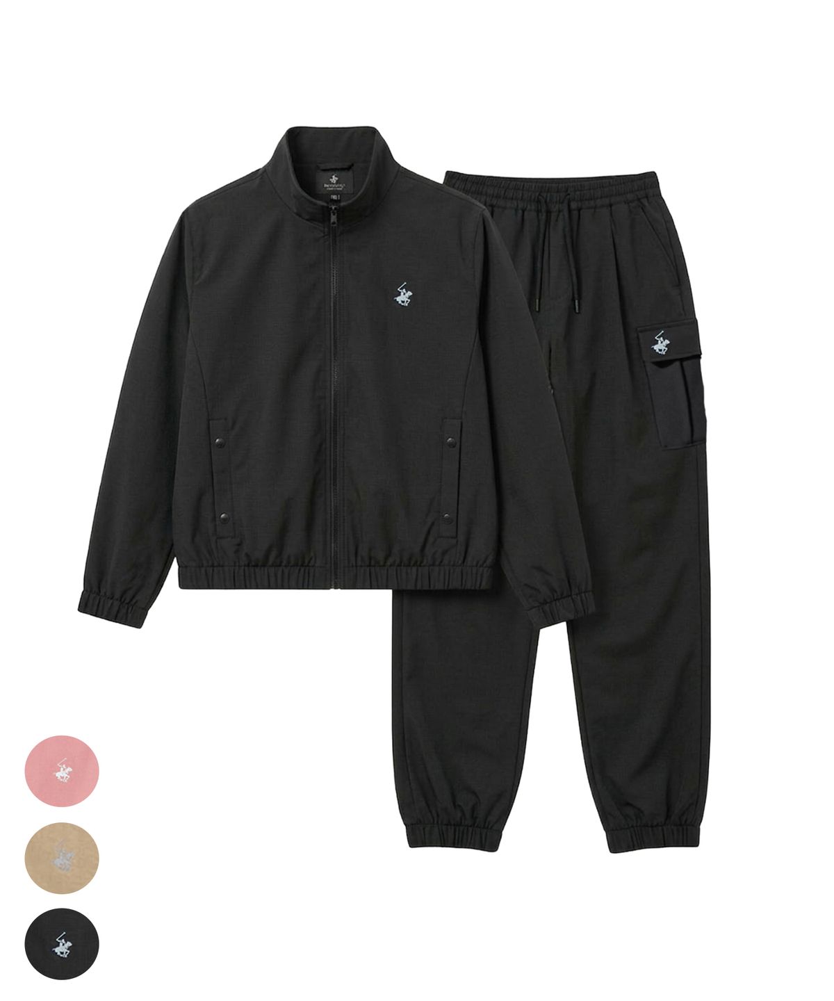 비버리힐스 폴로클럽(BHPOLOCLUB) 여성 엑티브 윈드 브레이크 셋업 3Color JS022
