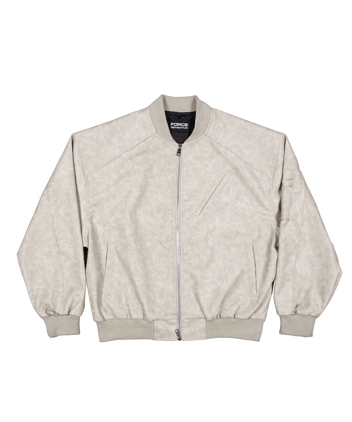 포스센스티브(FORCESENSITIVE) FORCE LEATHER MA-1 (GR)