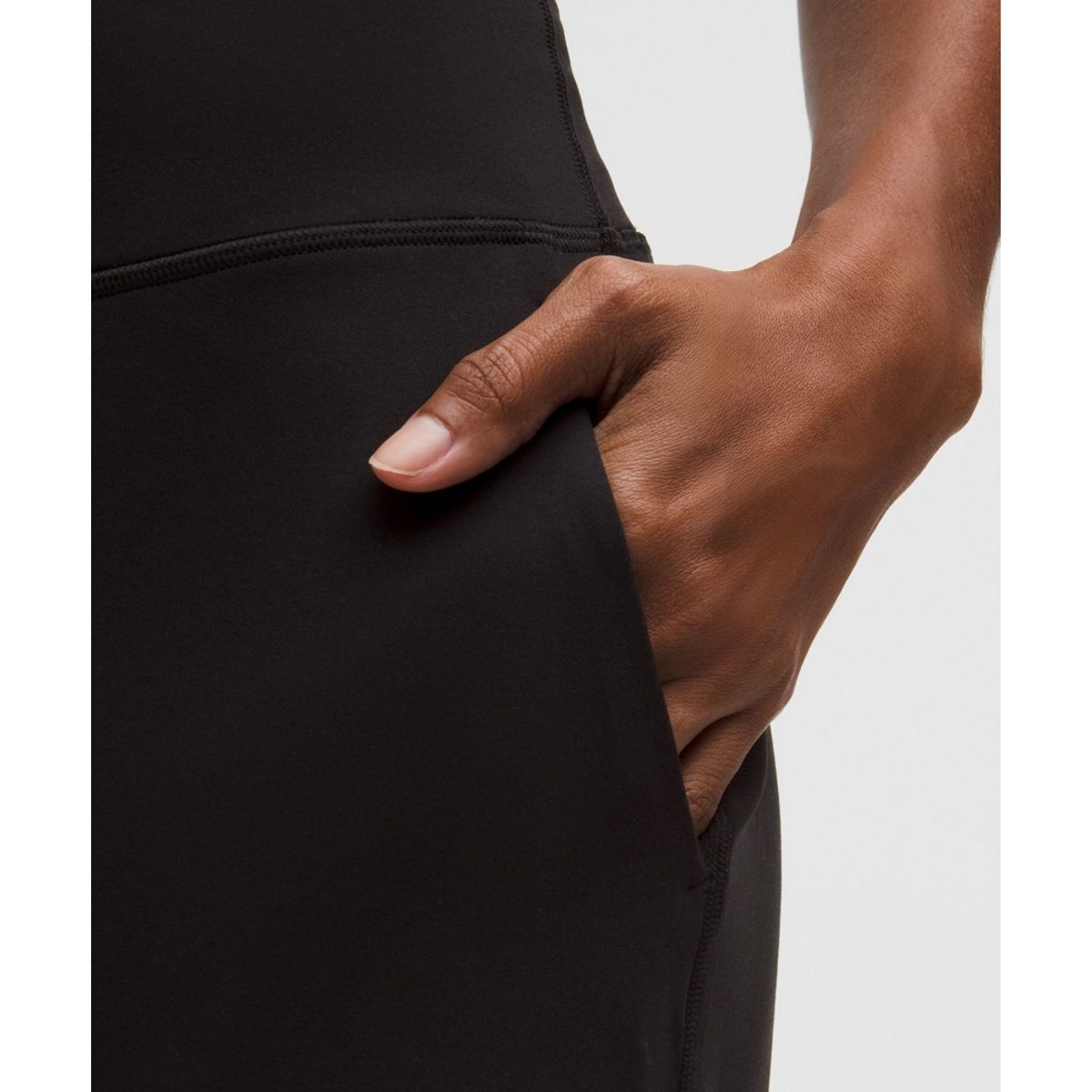 룰루레몬(LULULEMON) 그루브 와이드 레그 하이라이즈 팬츠 *레귤러  BLK