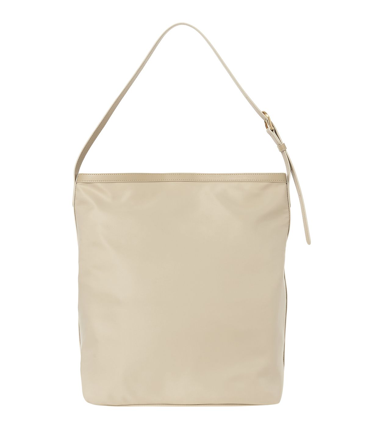 뉴루키(NEW LOOKY) Strap point bucket bag _Beige