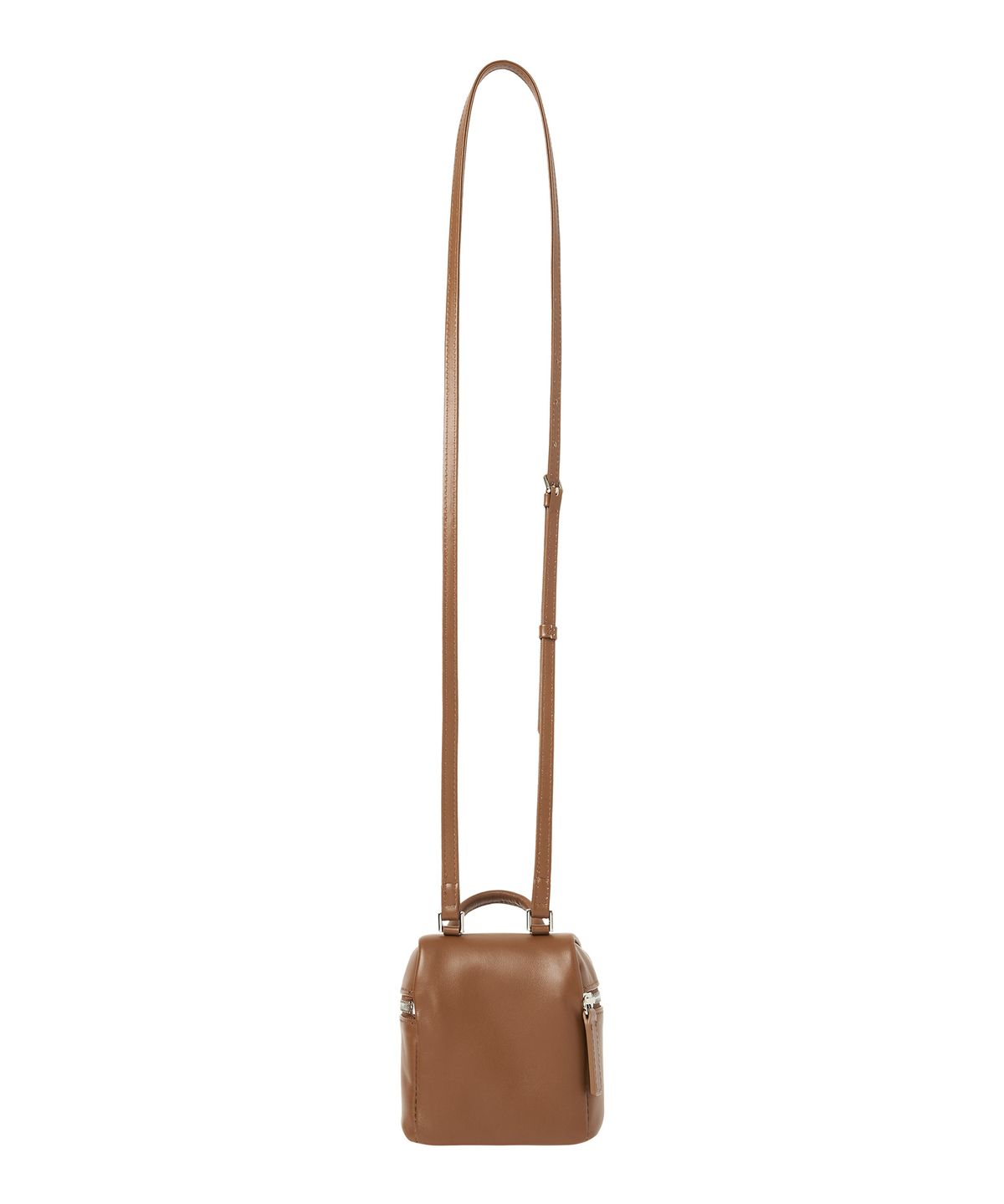 뉴루키(NEW LOOKY) Cross mini leather bag _Brown