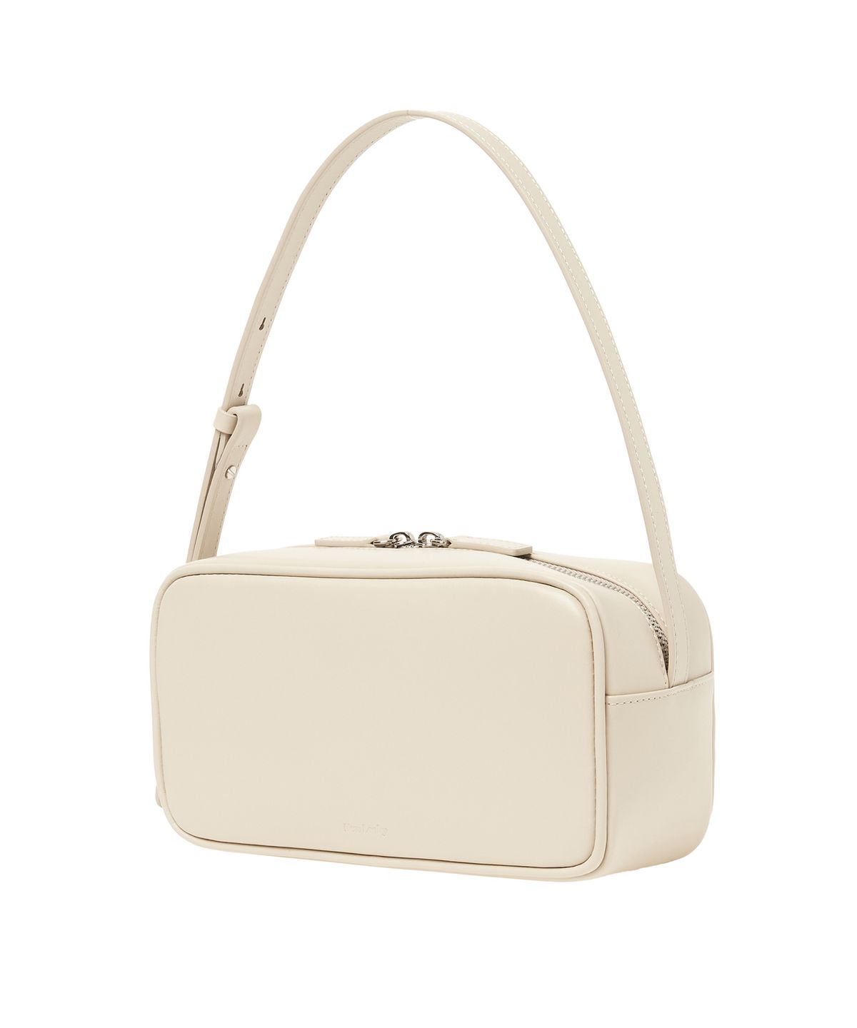 뉴루키(NEW LOOKY) Square leather shoulder bag _Ivory