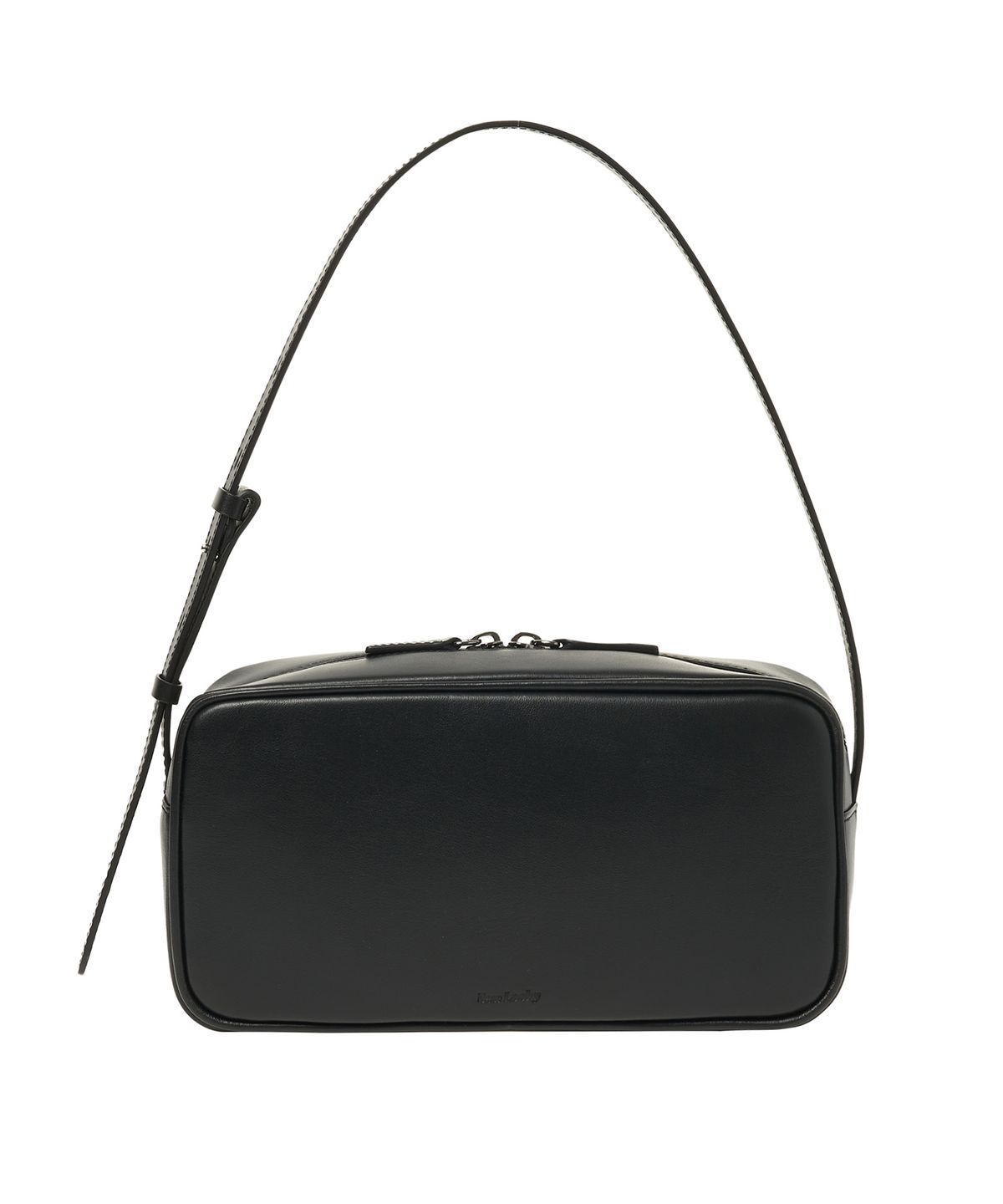 뉴루키(NEW LOOKY) Square leather shoulder bag _Black