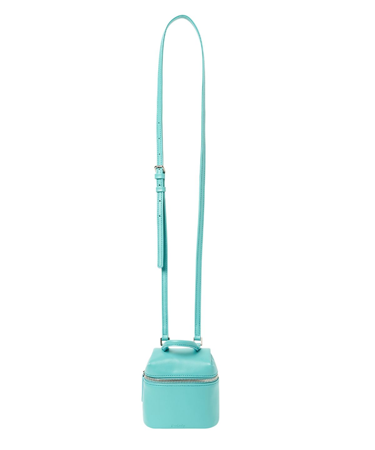 뉴루키(NEW LOOKY) Cross mini leather bag _Aqua