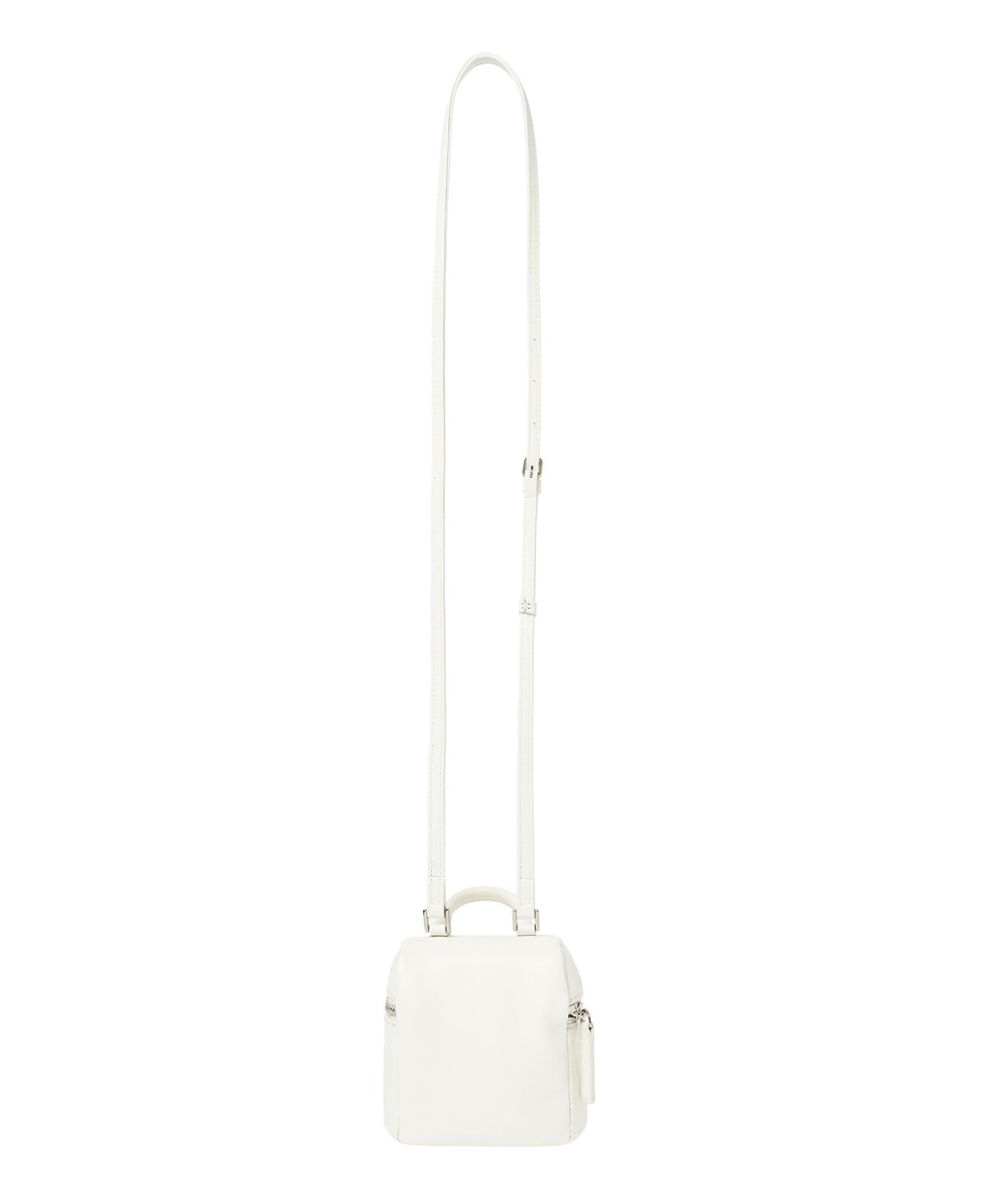 뉴루키(NEW LOOKY) Cross mini leather bag _Snow