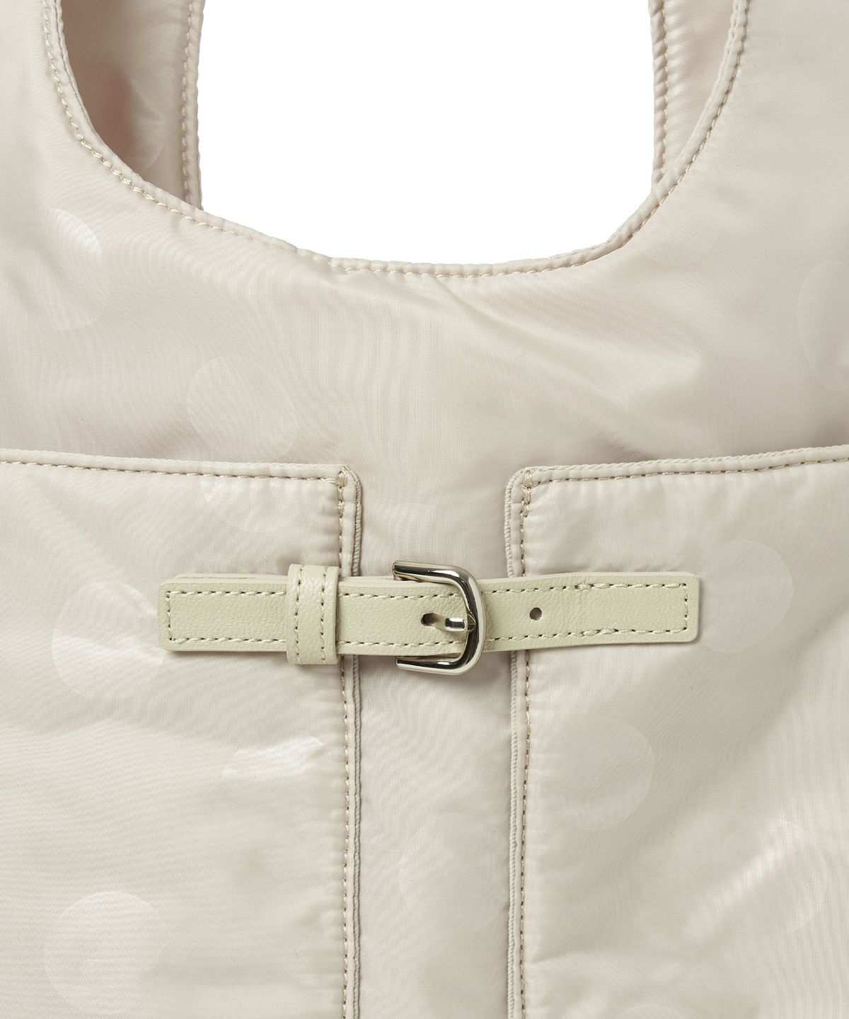 뉴루키(NEW LOOKY) Dot Point Hobo bag _Beige