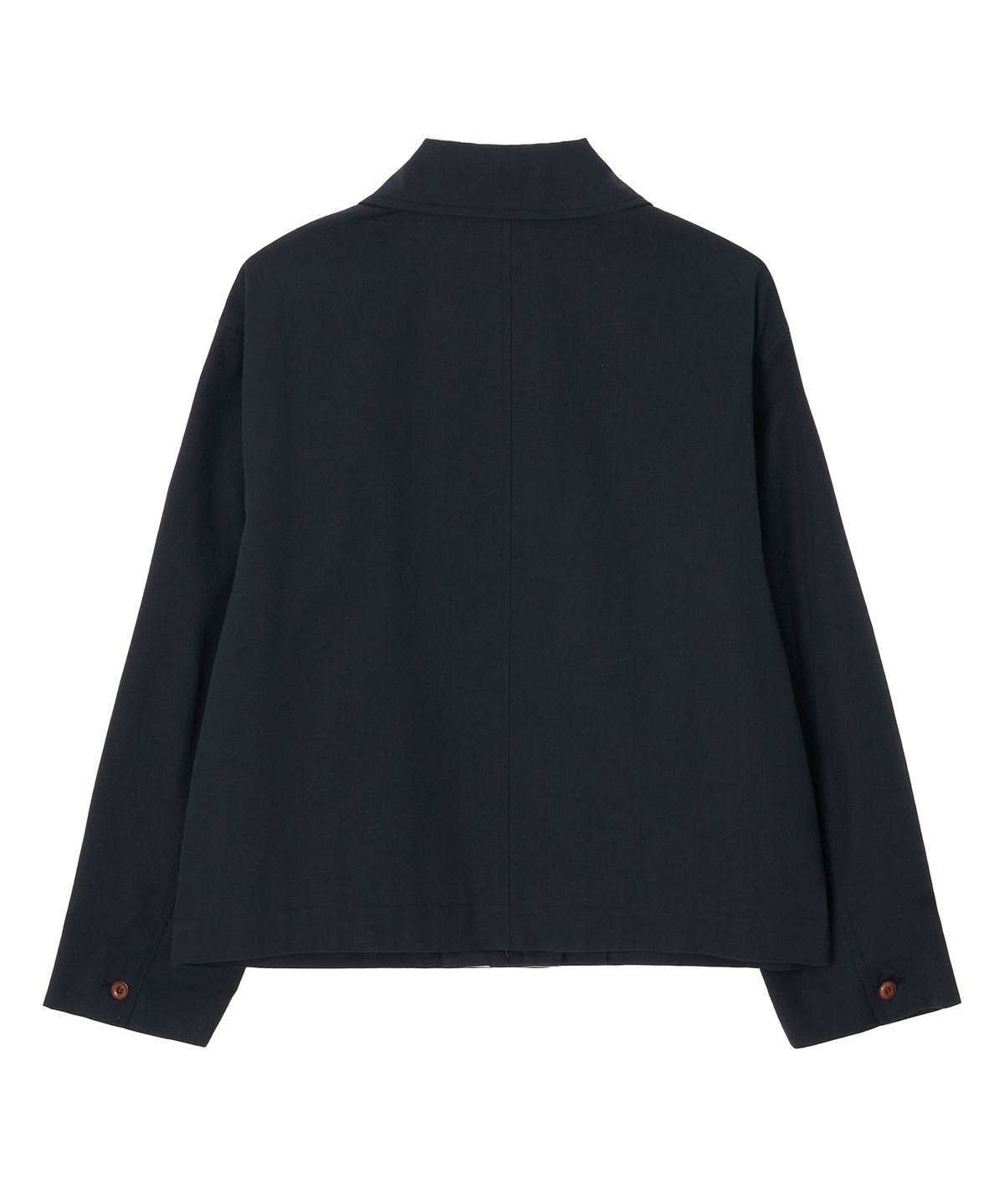 뉴루키(NEW LOOKY) Round collar jumper_Navy