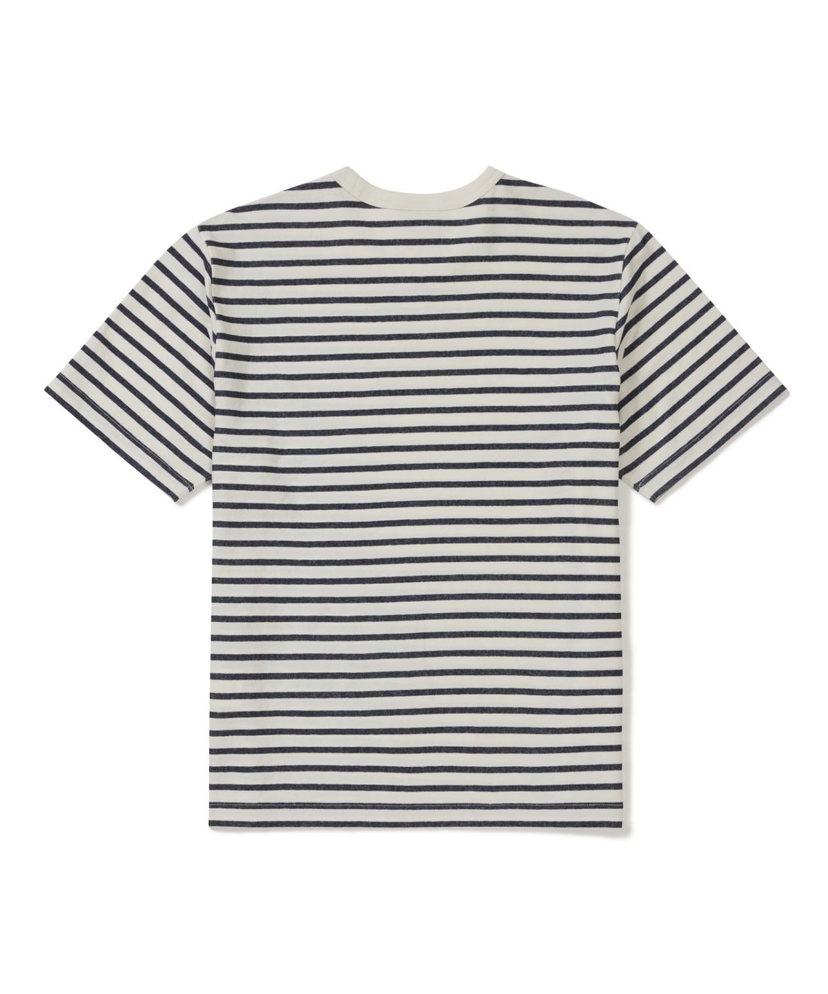 스노우피크 어패럴(SNOWPEAK APPAREL) 소로나 스트라이프 반팔 티셔츠 (S26MUFTS68) Navy