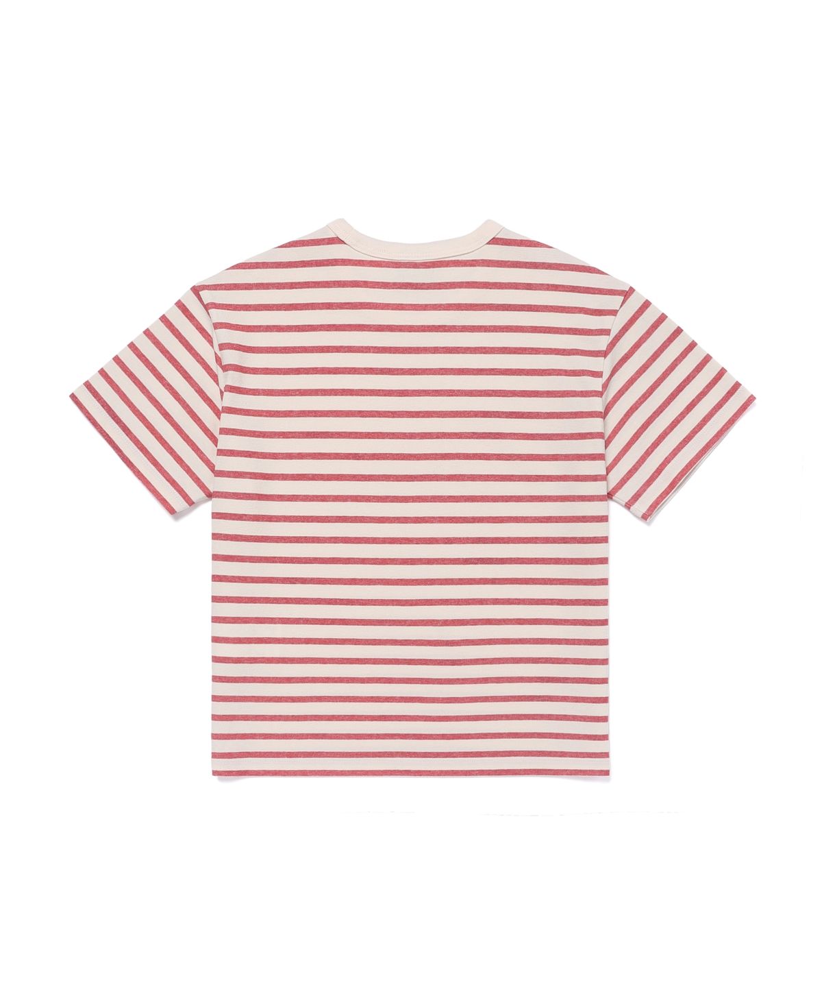 스노우피크 어패럴 키즈(SNOWPEAK APPAREL KIDS) 키즈 소로나 스트라이프 반팔 티셔츠 (S26MKFTS84) Red