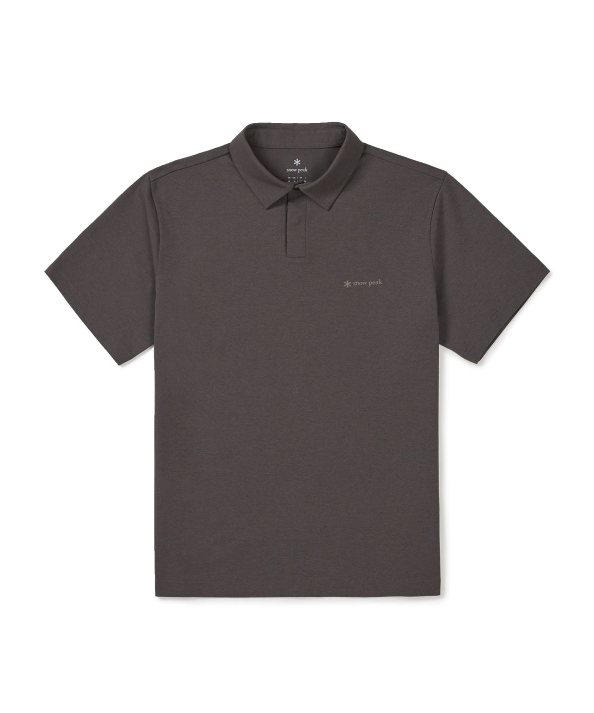 스노우피크 어패럴(SNOWPEAK APPAREL) 퀵드라이 반팔 폴로 티셔츠 (S26MMTPS14) Chocolate Khaki