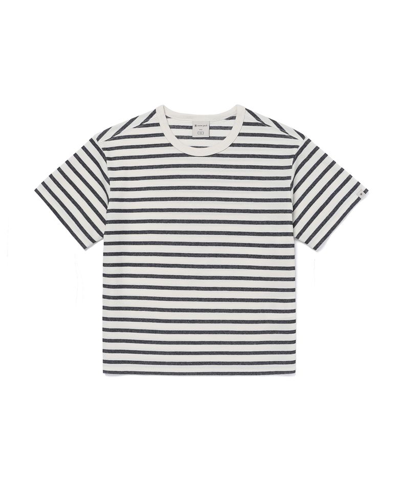 키즈 소로나 스트라이프 반팔 티셔츠 (S26MKFTS84) Navy
