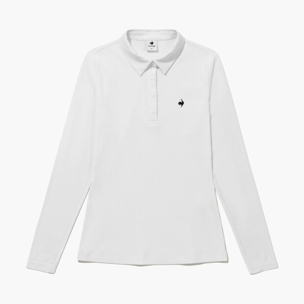 르꼬끄 골프(LECOQ GOLF) [UV 차단] 여성 냉감 하이브리드 카라 긴팔 티셔츠 _WHTE GR122LTL31