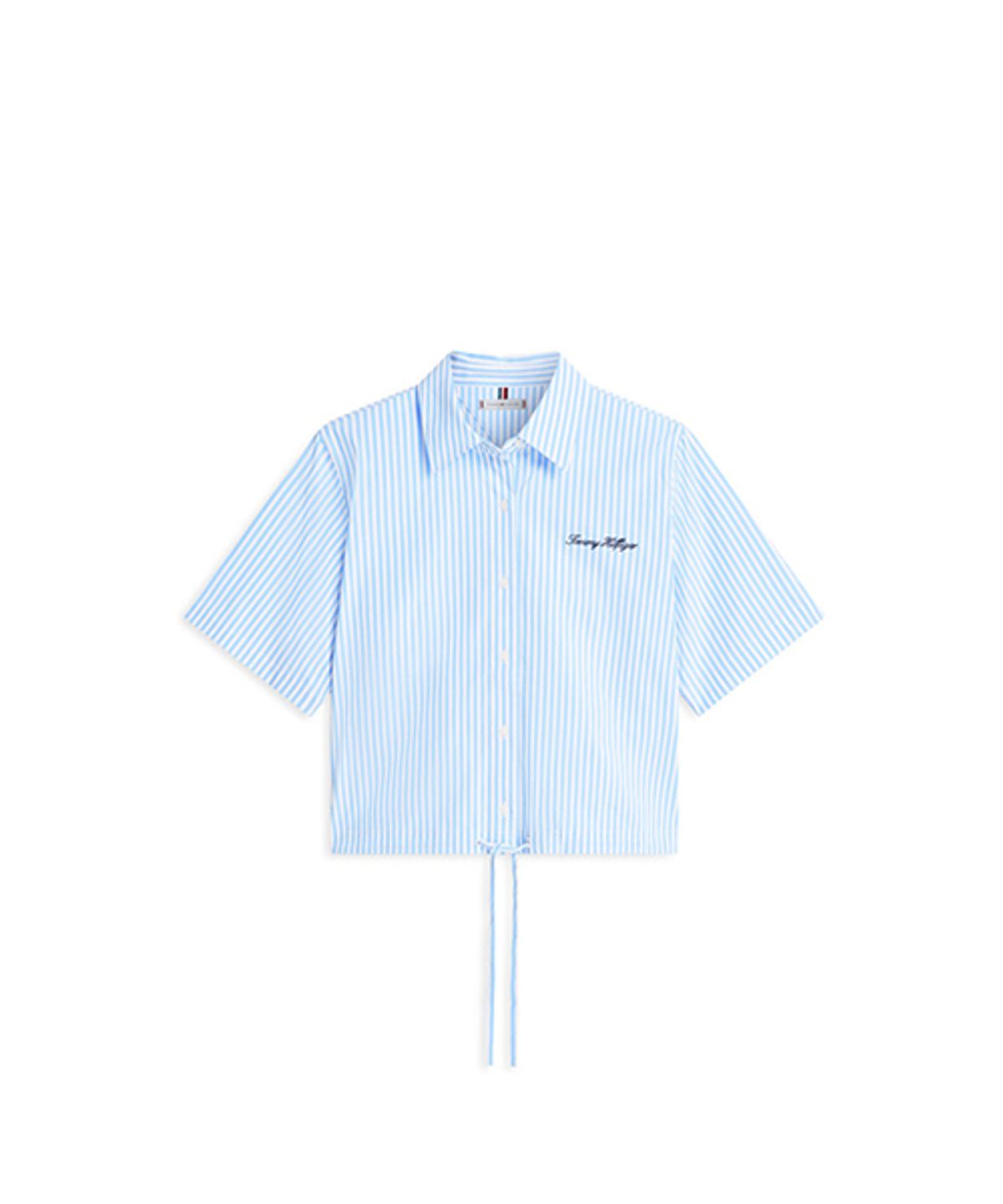 타미힐피거(TOMMY HILFIGER) 포플린 블루종 셔츠 (T22G1WSH060WT20FB)