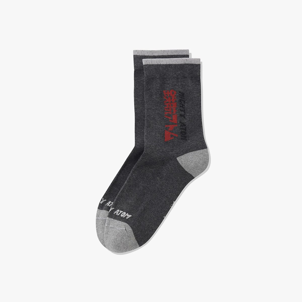 디아도라(diadora) 아톰 배색 크루 삭스 GREY