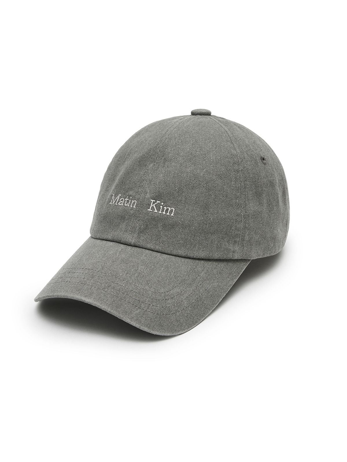 마뗑킴(MATIN KIM) MATIN MINI CLASSIC LOGO BALL CAP IN LIGHT KHAKI
