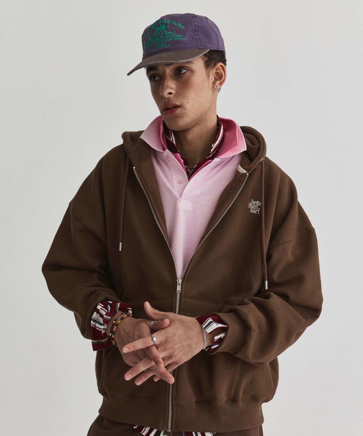 배러댄서프(BETTER THAN SURF) EUPHORIA COTTON CAP - PURPLE