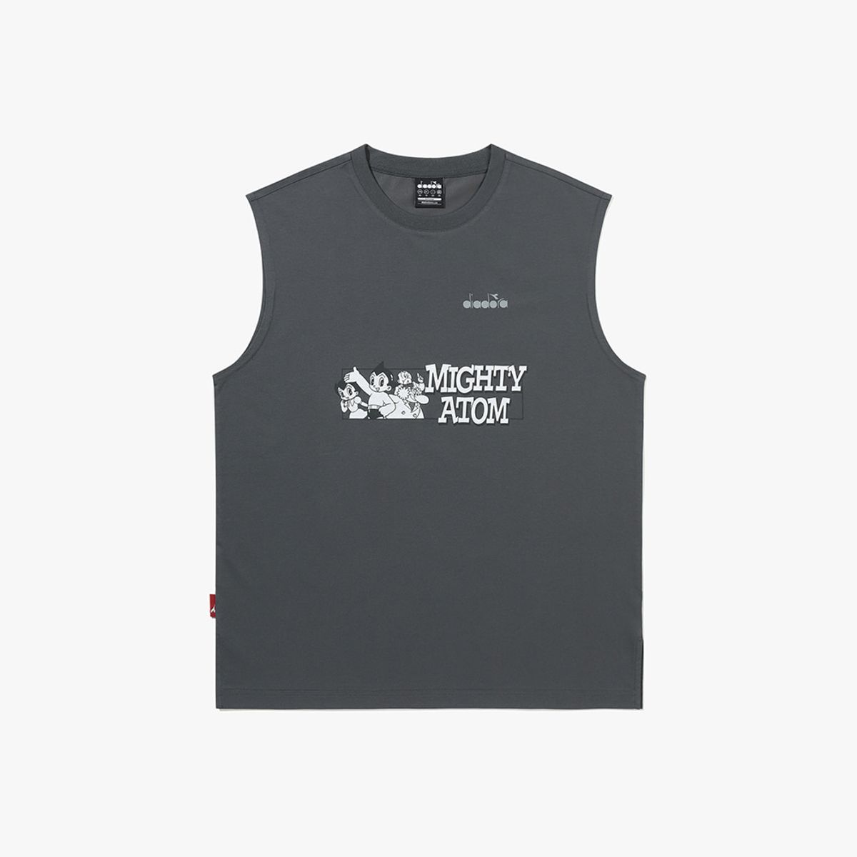 디아도라(diadora) 아톰 그래픽 슬리브리스 GREY