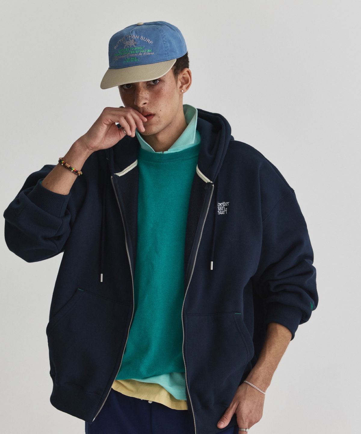 배러댄서프(BETTER THAN SURF) EUPHORIA COTTON CAP - DENIM
