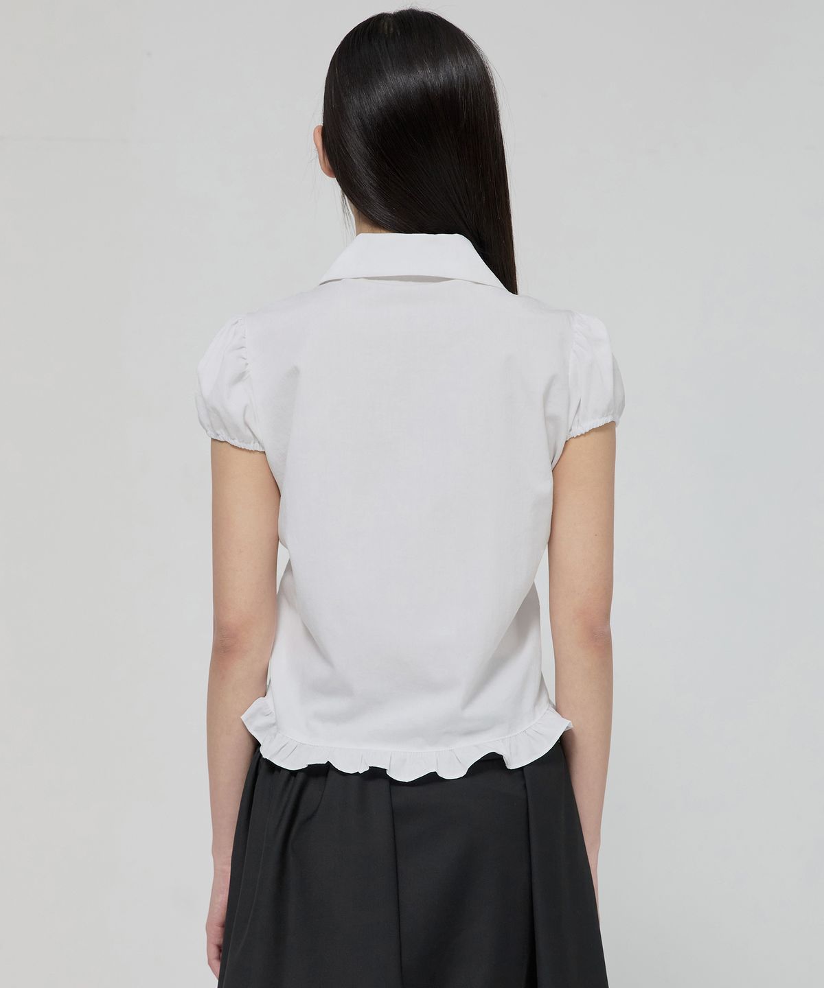플레어업(FLAREUP) Cloud Puff Blouse (FL-115_White)