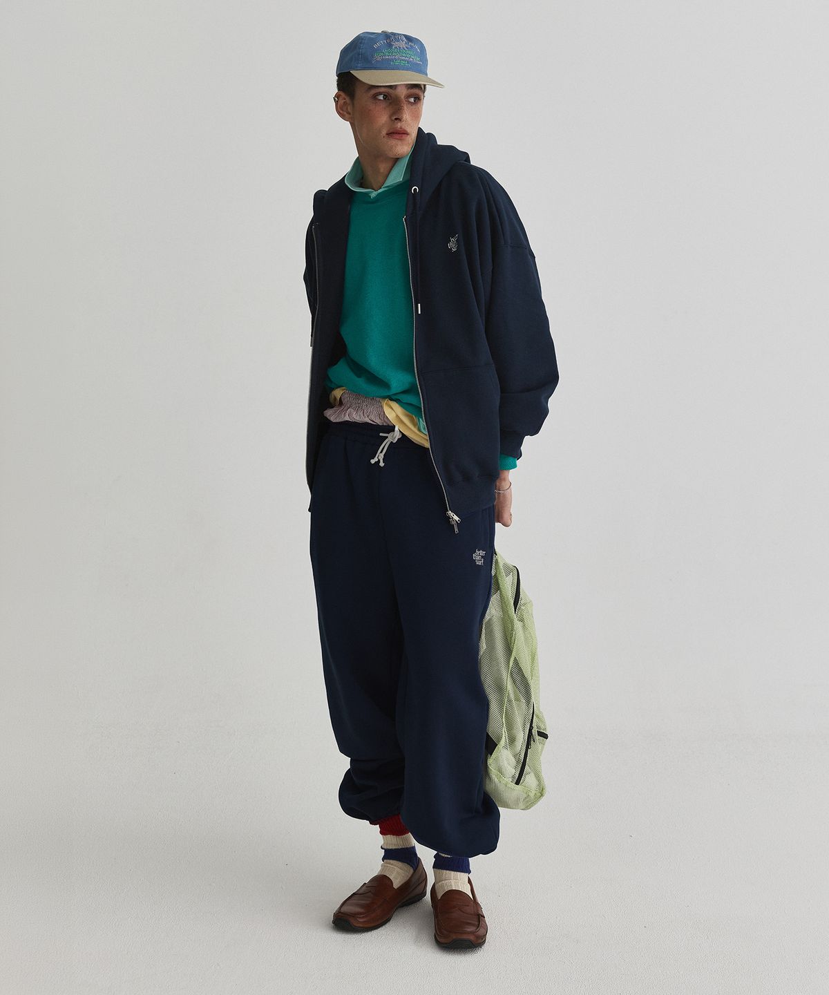 배러댄서프(BETTER THAN SURF) MESH BACKPACK - MINT GREEN