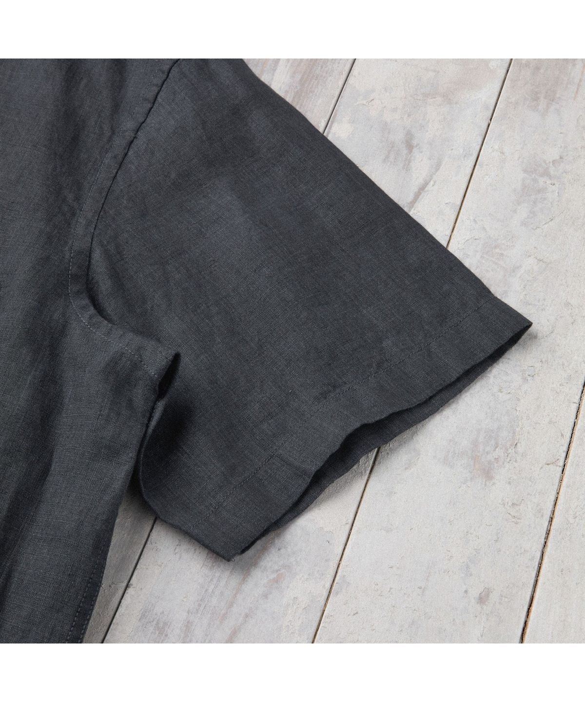 헨리코튼(HENRY COTTONS) [Fly Fishing Club] Linen Utility Shirt AZSAM26240NYD
