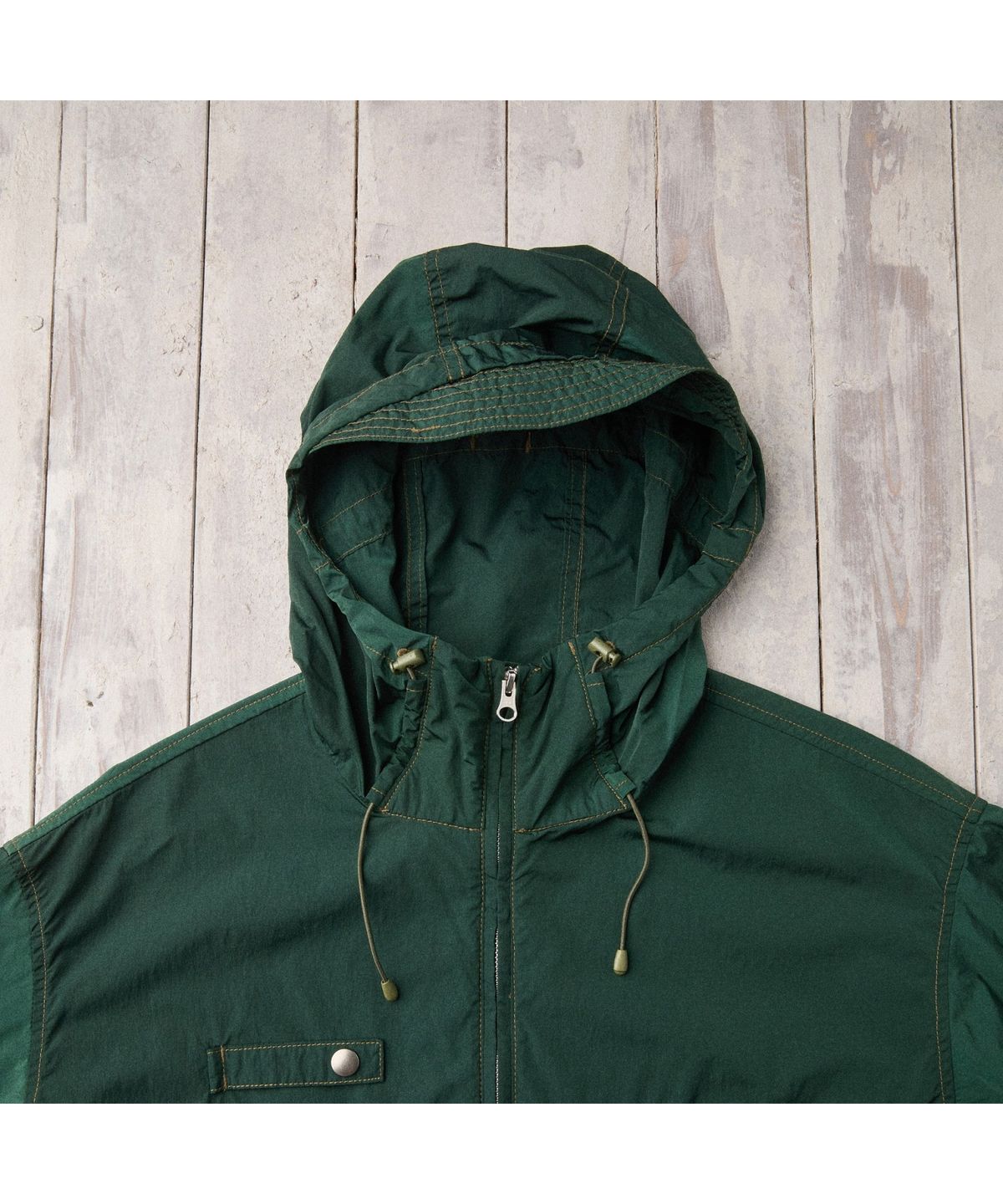 헨리코튼(HENRY COTTONS) [Fly Fishing Club] Light Shell Hooded Jacket AZUAM26260GRD