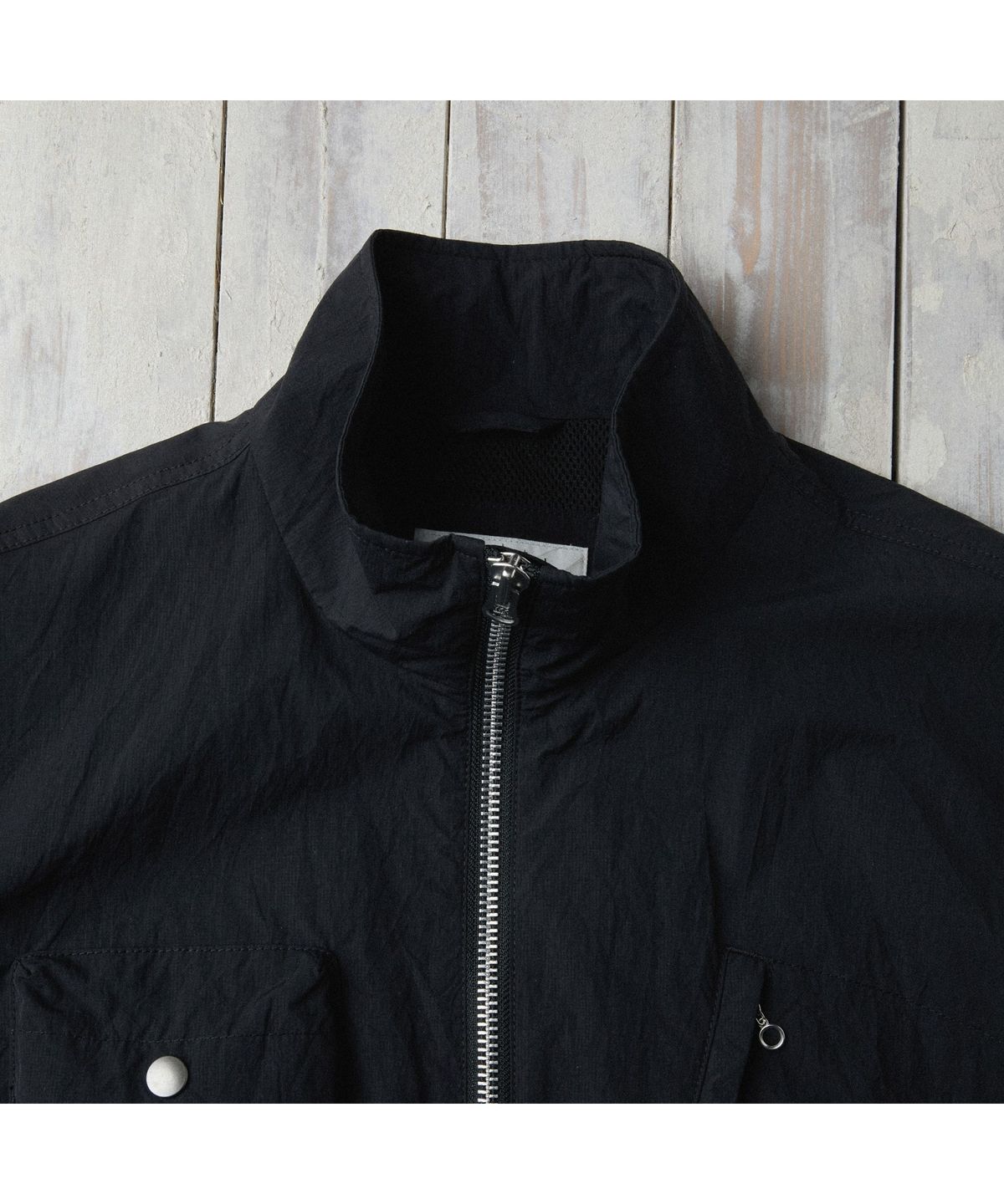 헨리코튼(HENRY COTTONS) [Fly Fishing Club] Creased Wading Jacket AZUAM26240BKX