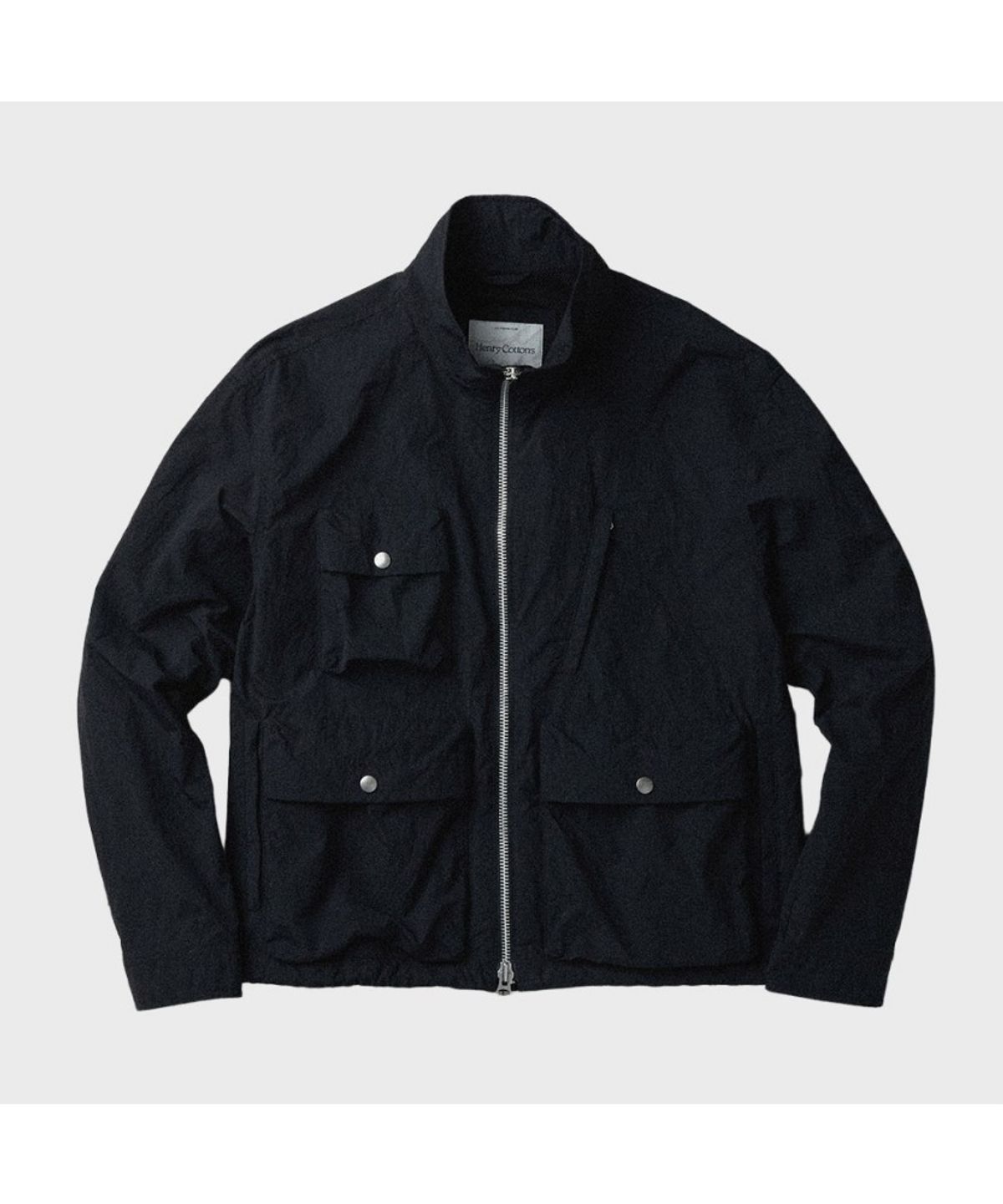 헨리코튼(HENRY COTTONS) [Fly Fishing Club] Creased Wading Jacket AZUAM26240BKX