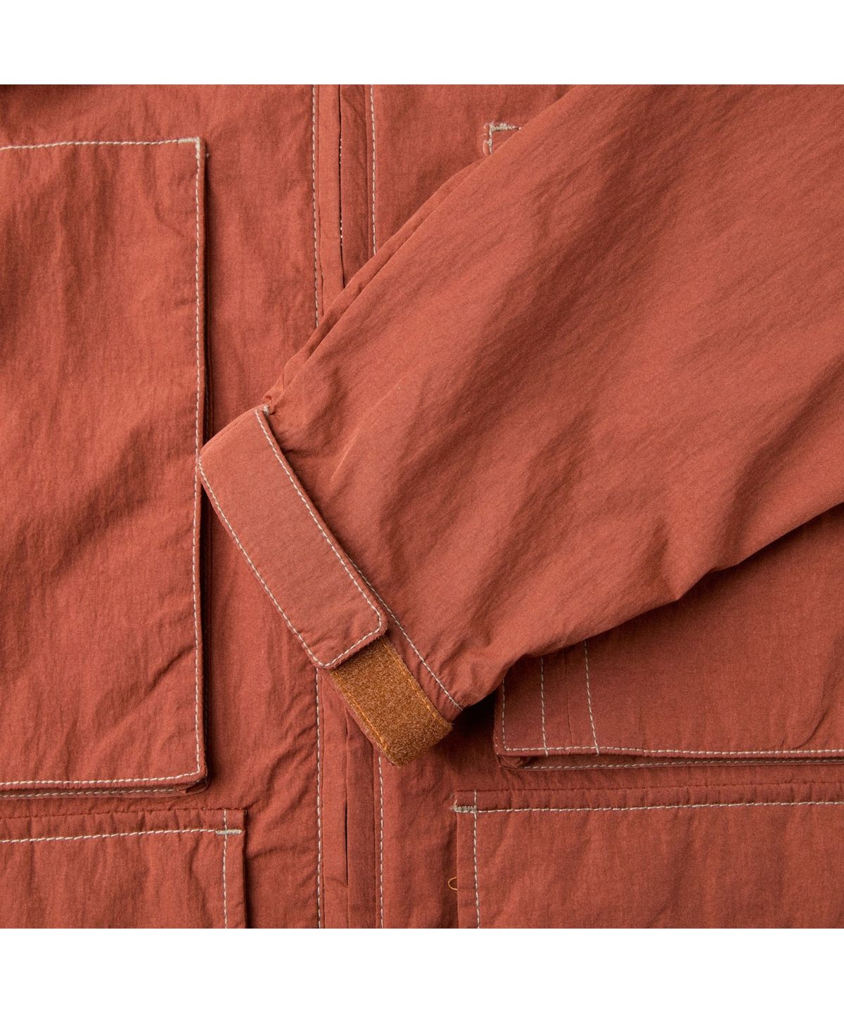 헨리코튼(HENRY COTTONS) [Fly Fishing Club] Light Shell Hooded Jacket AZUAM26260RED