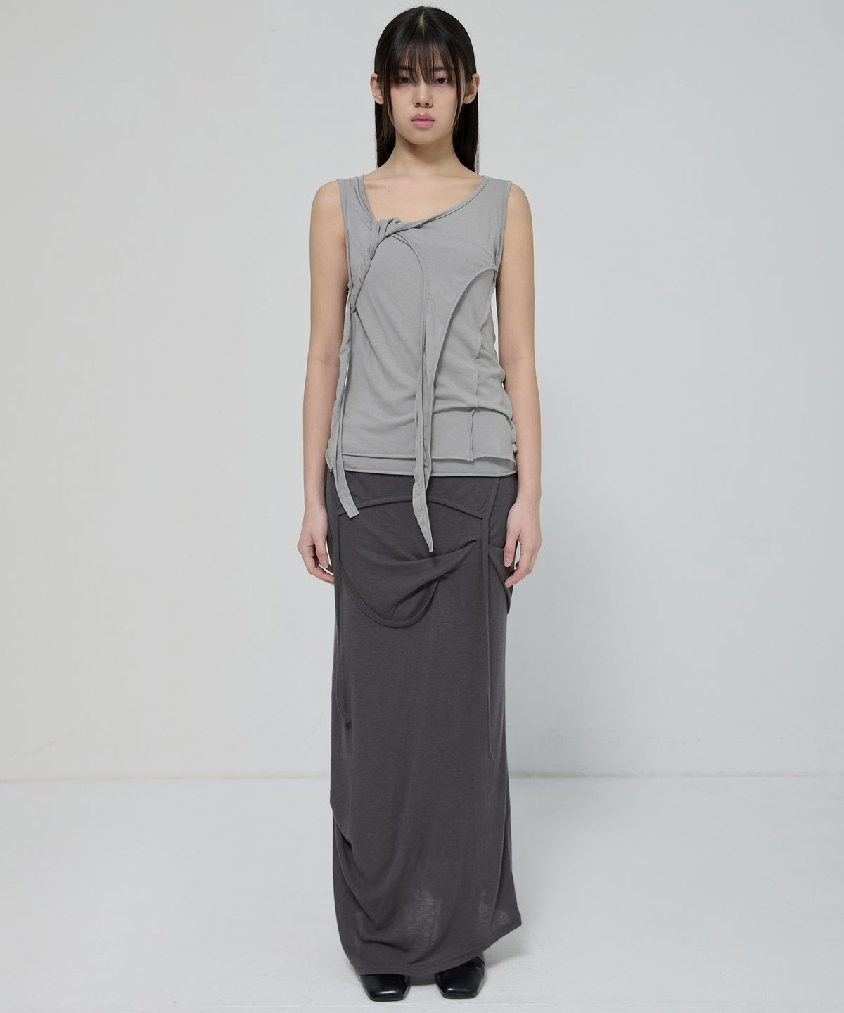 플레어업(FLAREUP) 3-Layered Braided Sleeveless (FL-128_Gray)