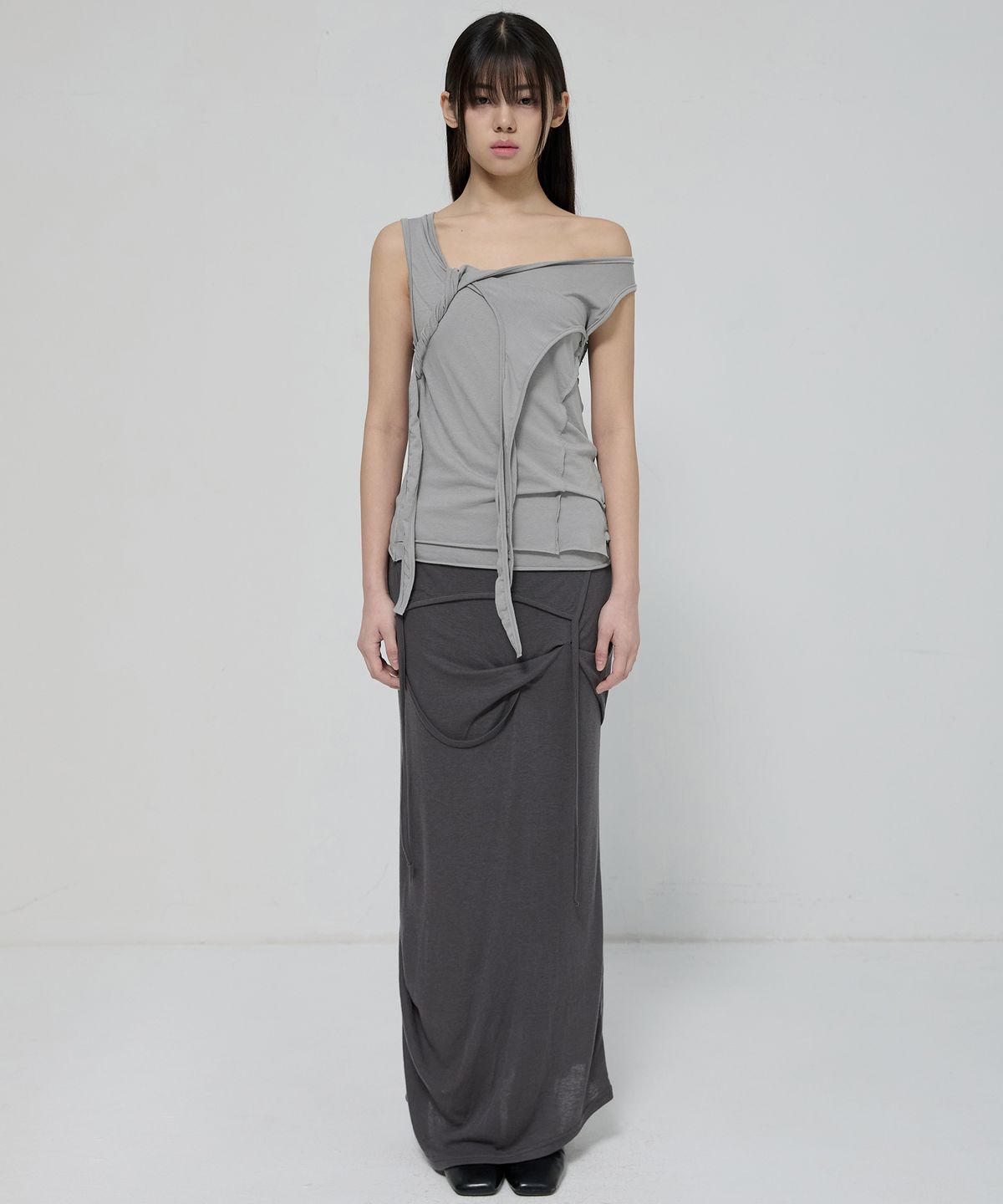 플레어업(FLAREUP) 3-Layered Braided Sleeveless (FL-128_Gray)