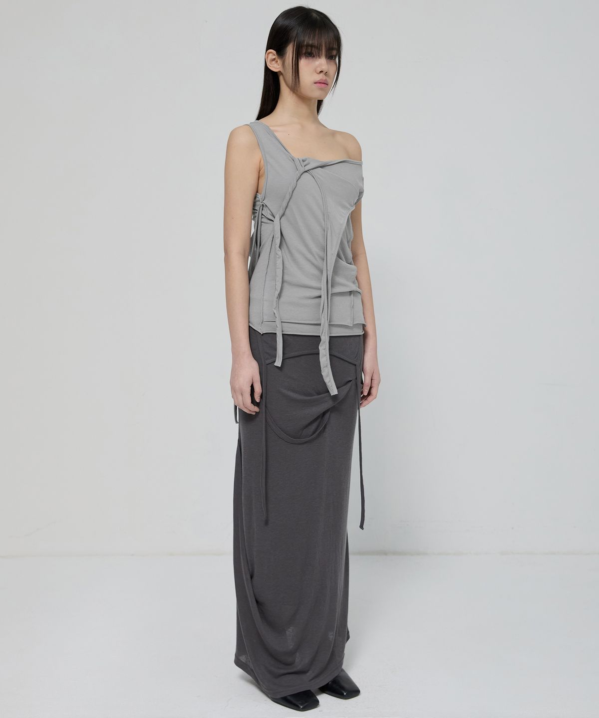 플레어업(FLAREUP) 3-Layered Braided Sleeveless (FL-128_Gray)