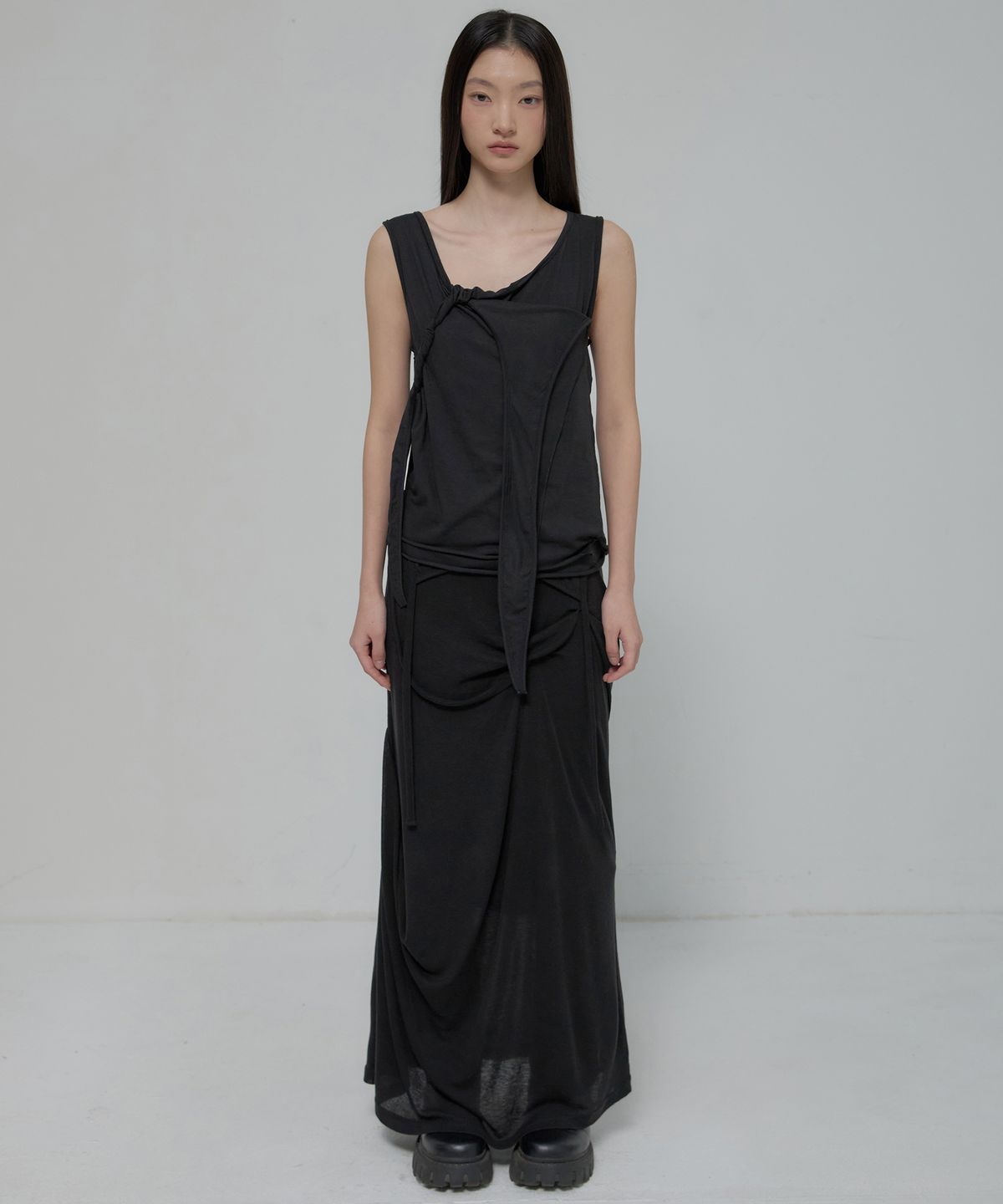 플레어업(FLAREUP) 3-Layered Braided Sleeveless (FL-128_Black)