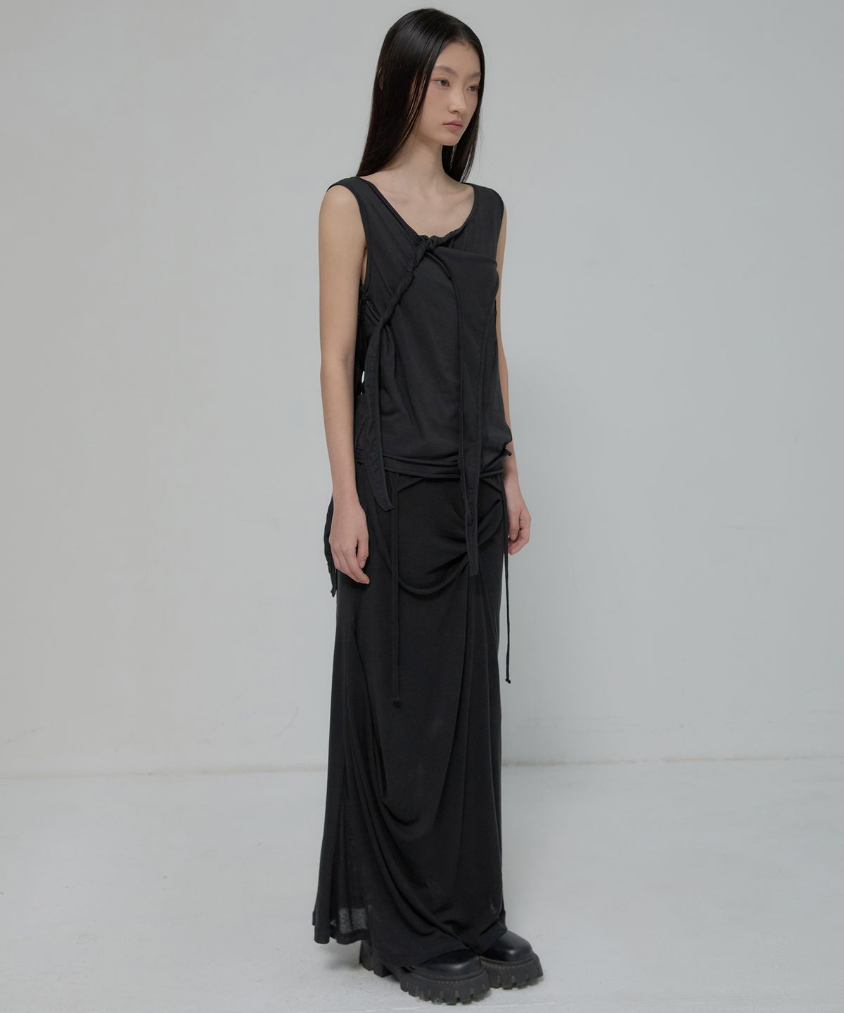 플레어업(FLAREUP) 3-Layered Braided Sleeveless (FL-128_Black)