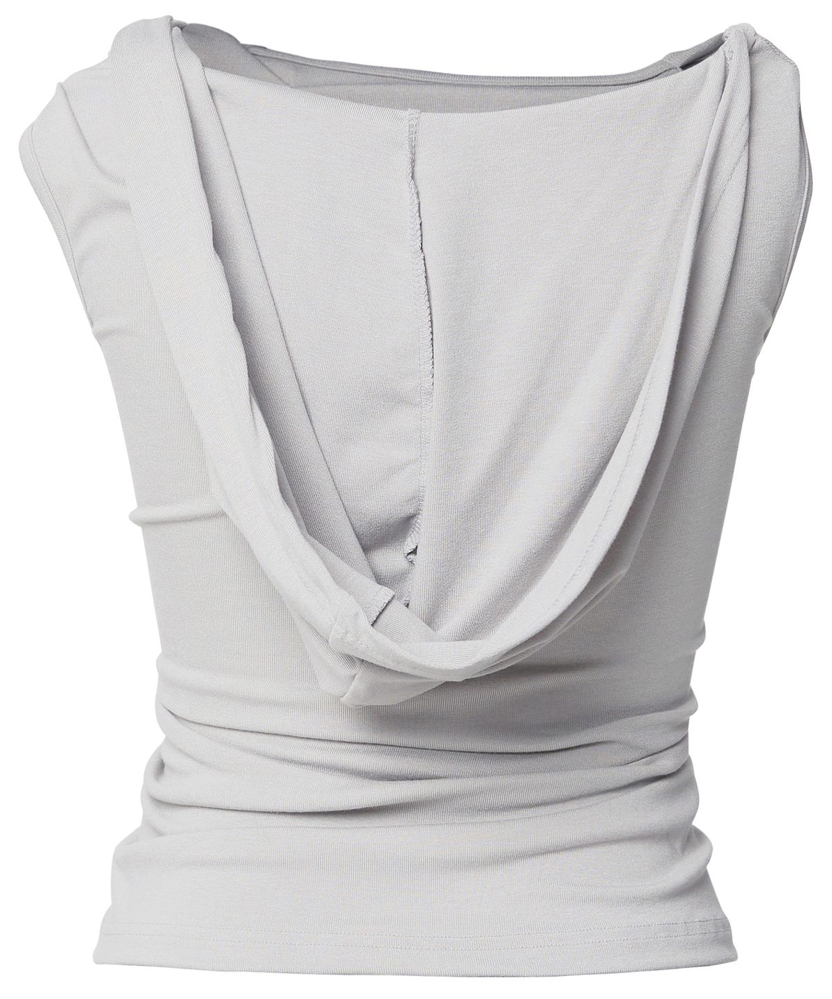 플레어업(FLAREUP) Asymmetric Snap Hoodie (FL-133_Cloud White)