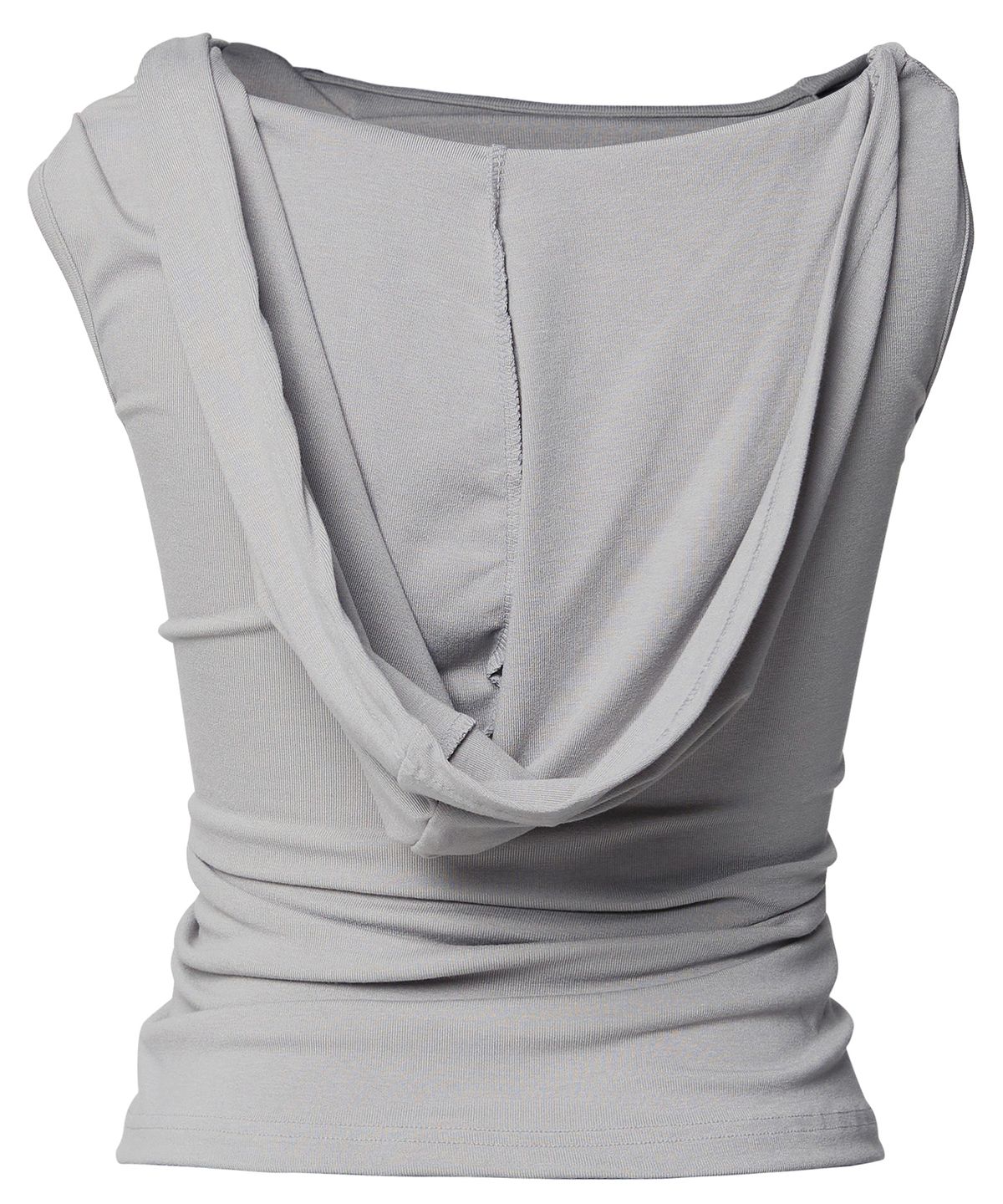 플레어업(FLAREUP) Asymmetric Snap Hoodie (FL-133_Gray)