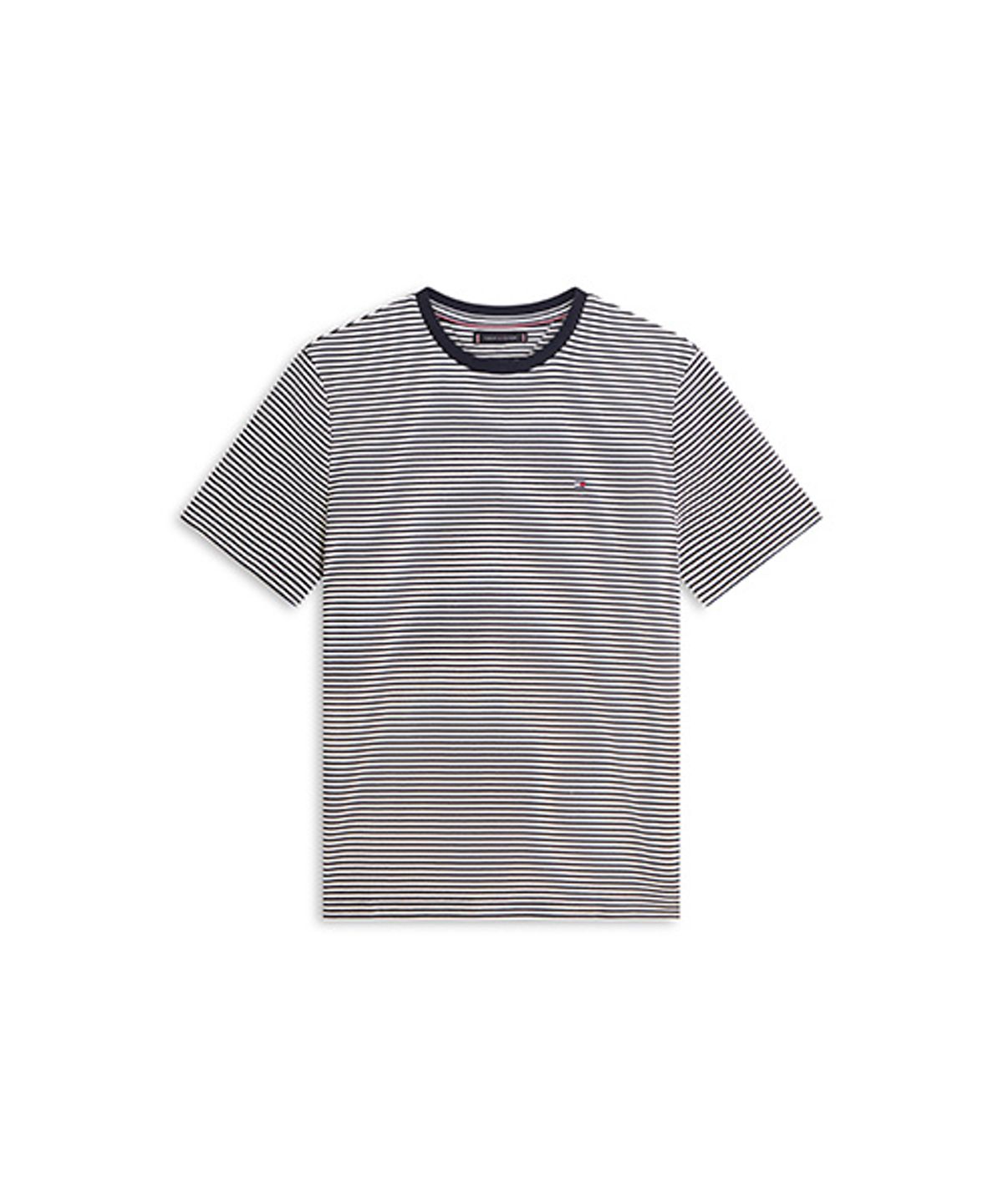 타미힐피거(TOMMY HILFIGER) 스트라이프 라이트 인터록 티셔츠 (T12G1TPO140MT10BD)