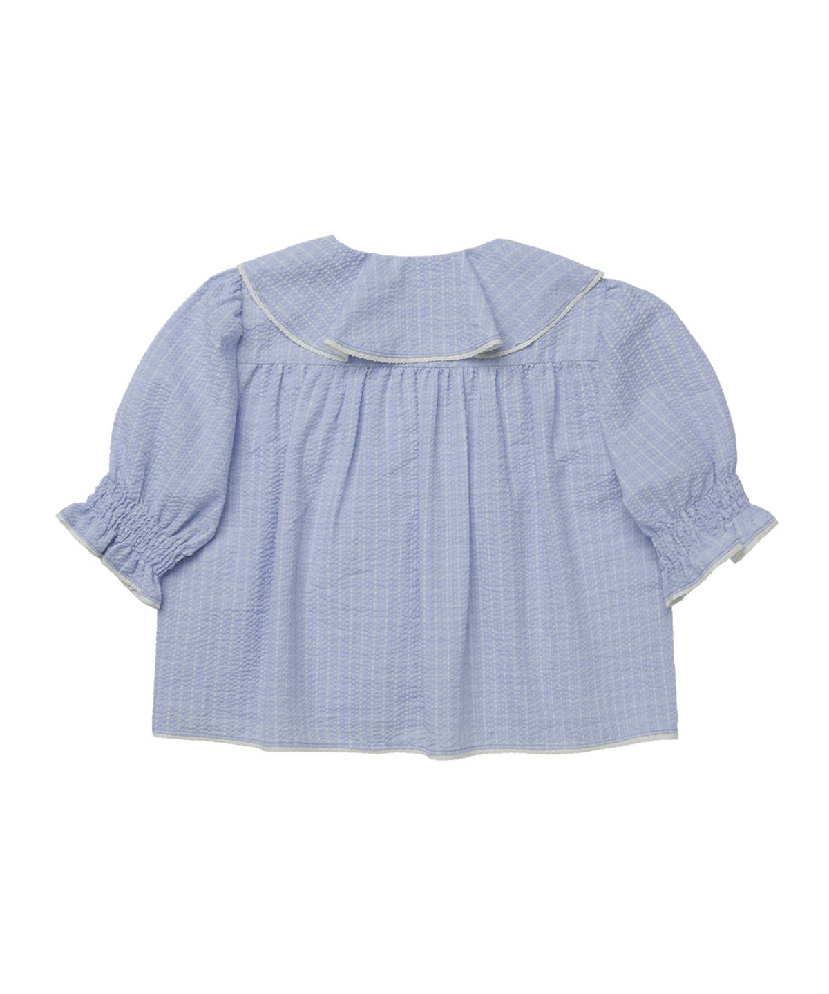 락피쉬웨더웨어(ROCKFISH WEATHERWEAR) RUFFLE BLOUSE - 2 colors